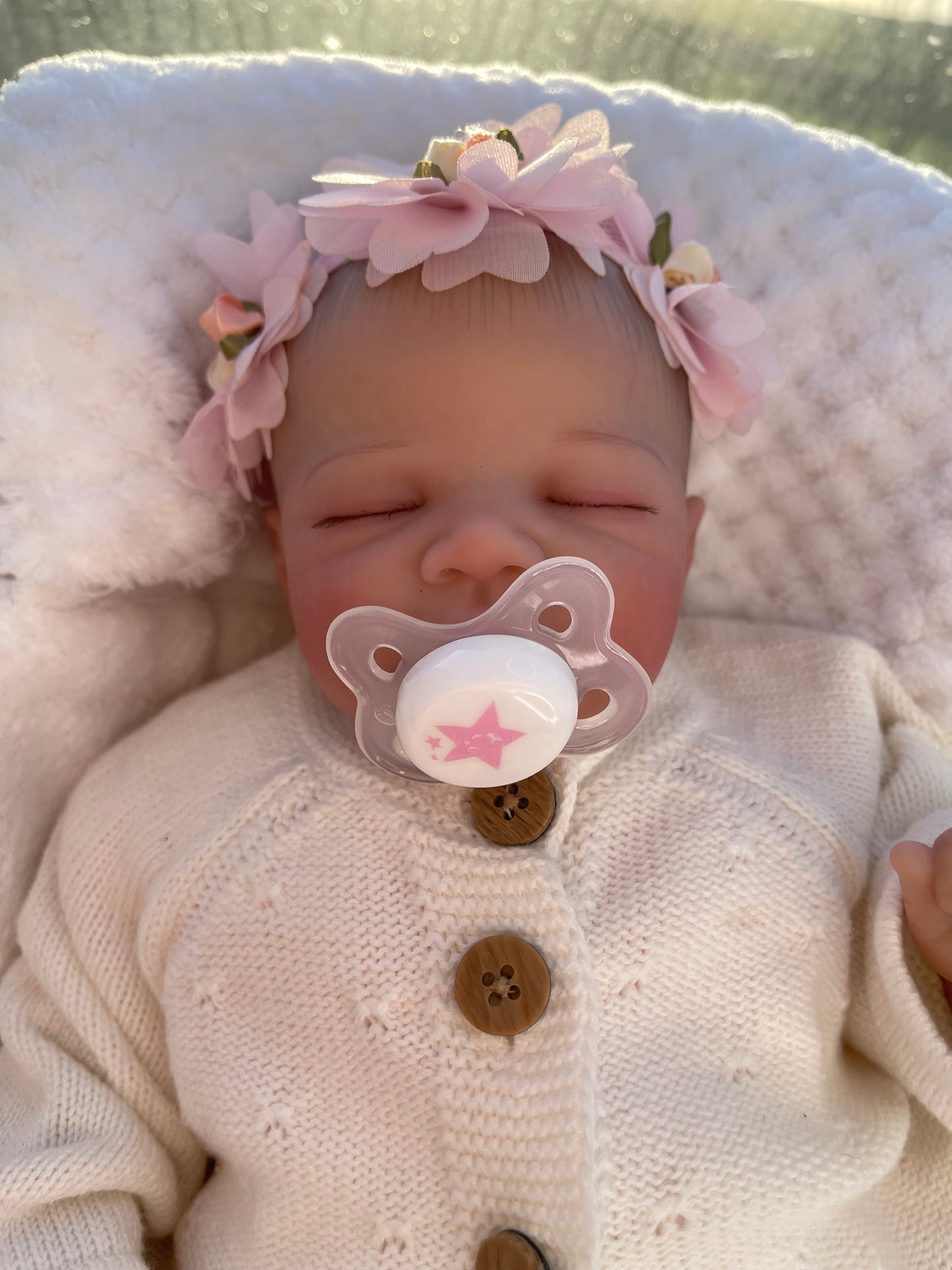 Reborn realistic weighted baby doll