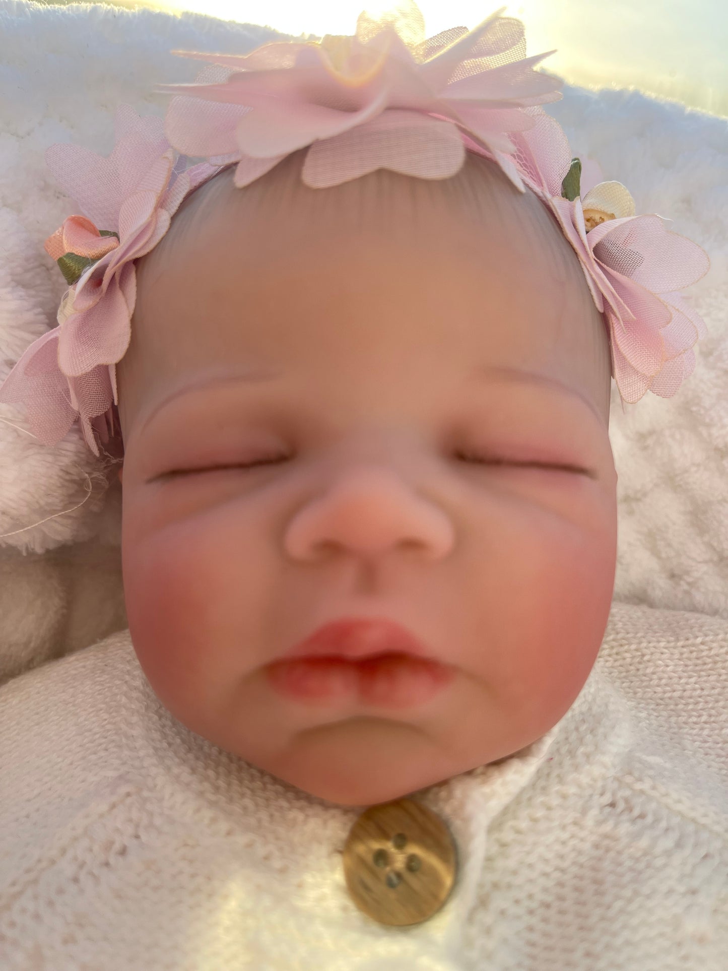 Reborn realistic weighted baby doll