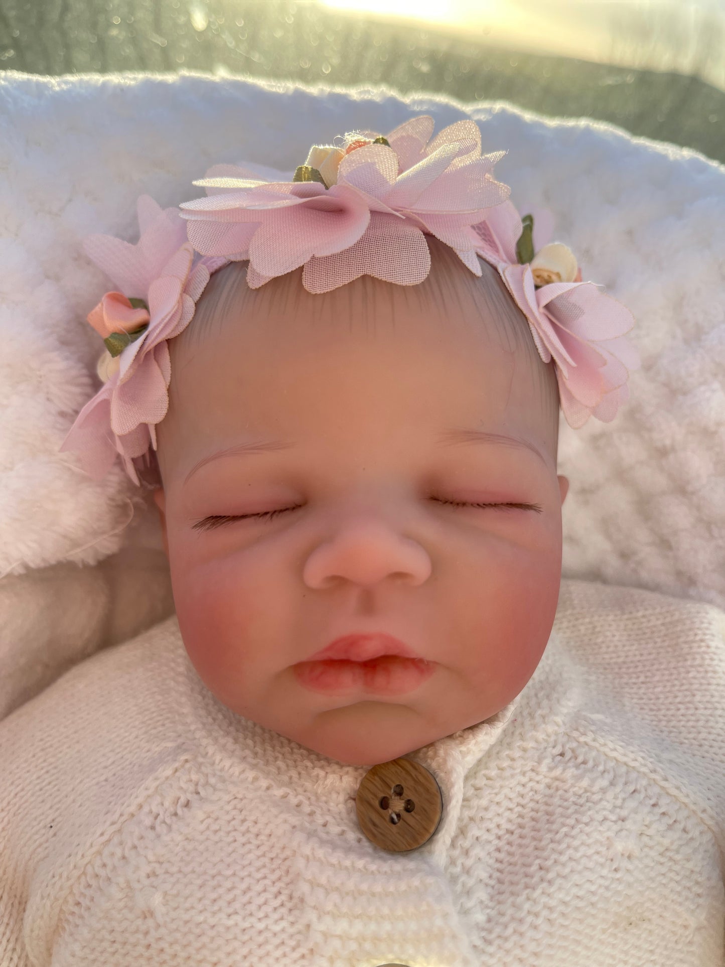 Reborn realistic weighted baby doll