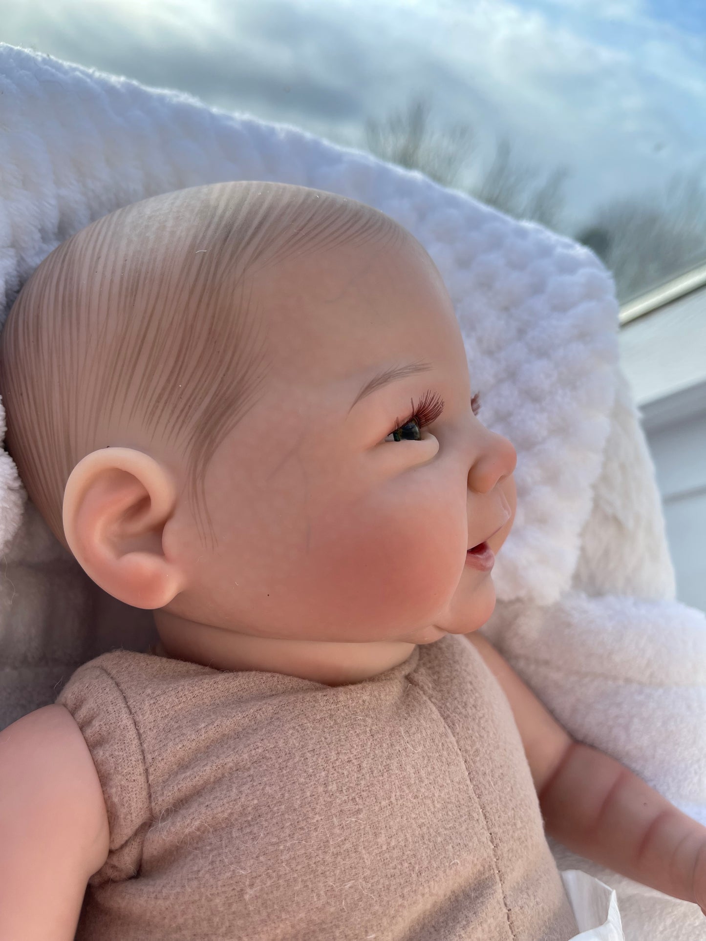 Reborn realistic weighted baby doll