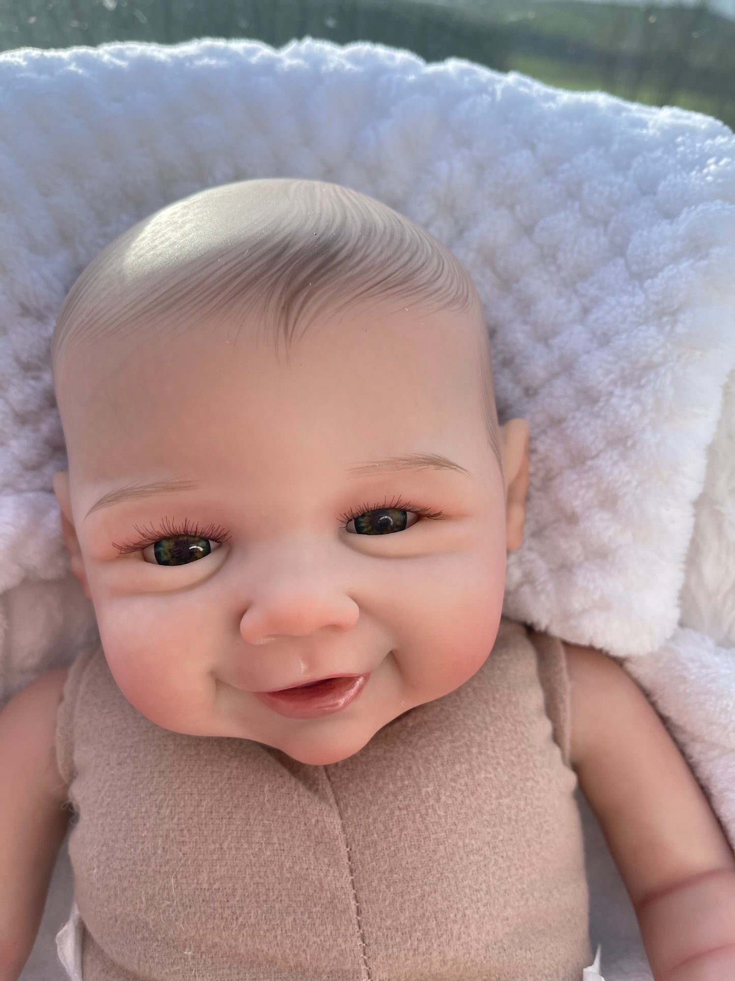 Reborn realistic weighted baby doll