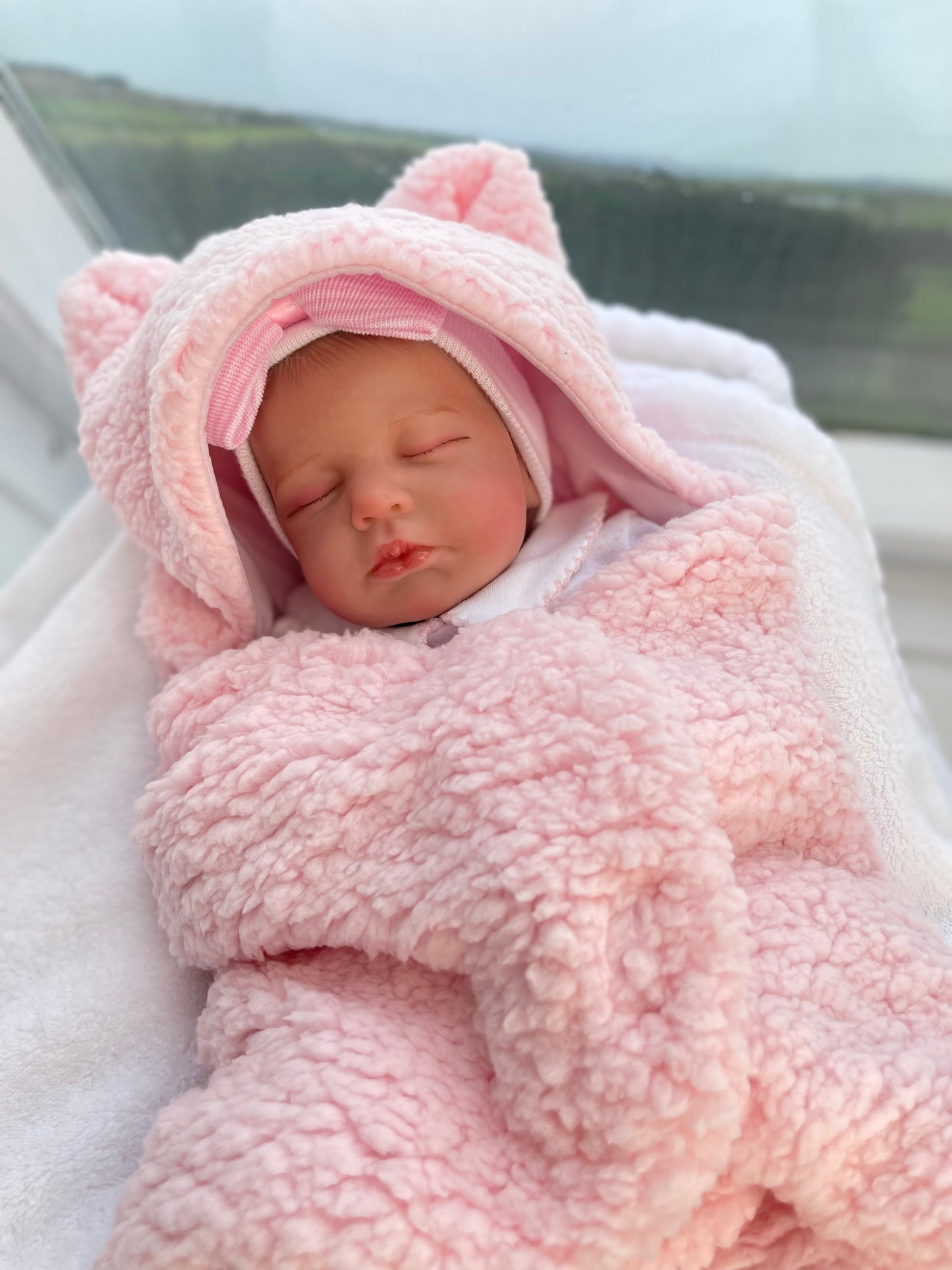 Reborn realistic weighted baby doll