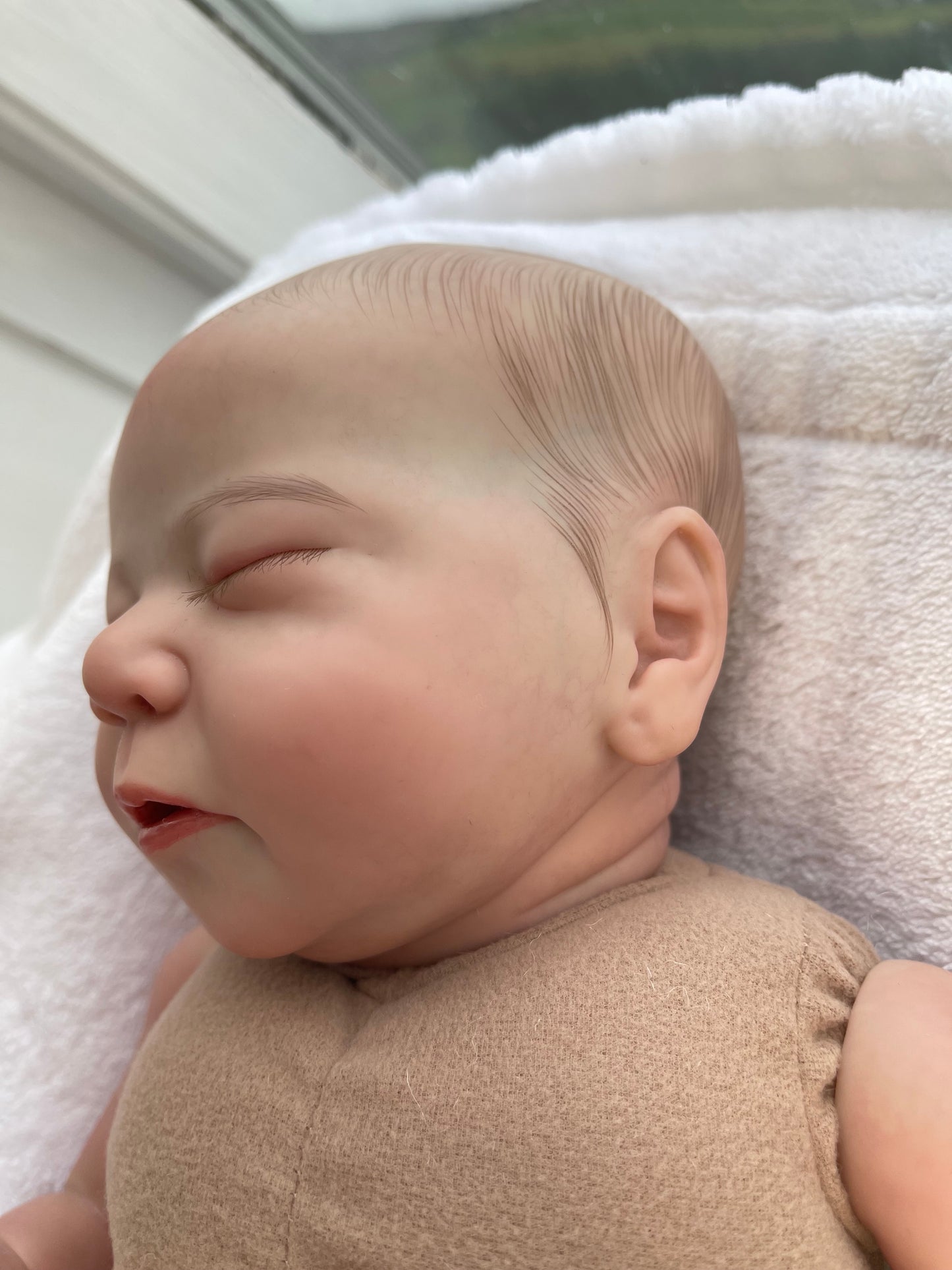 Reborn realistic weighted baby doll