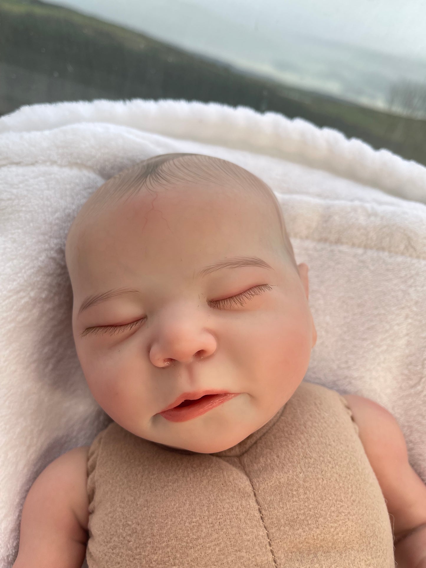 Reborn realistic weighted baby doll