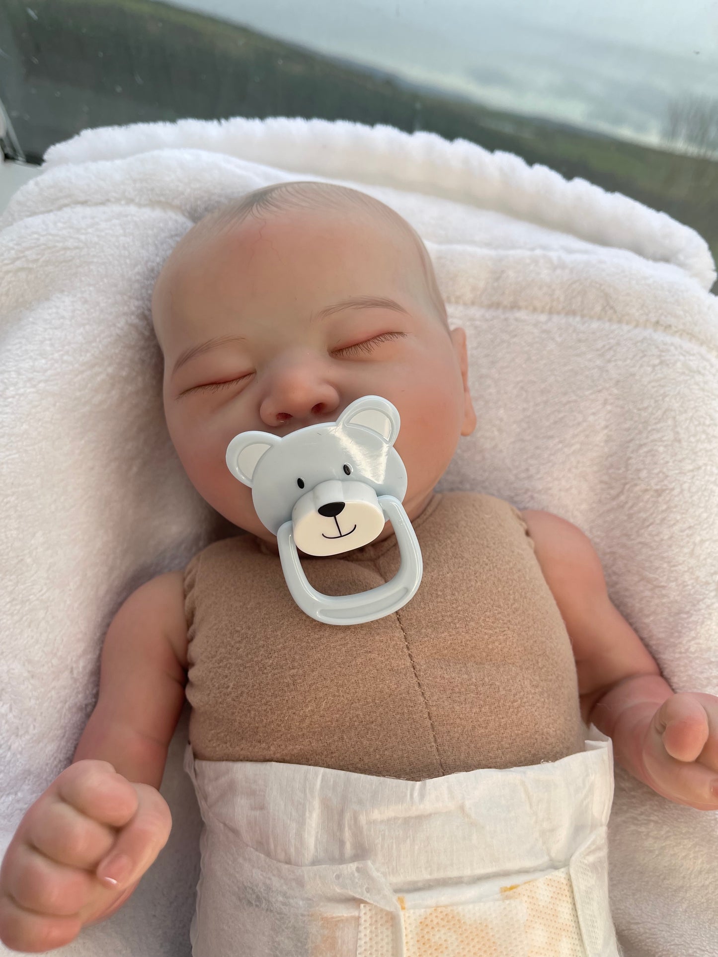 Reborn realistic weighted baby doll