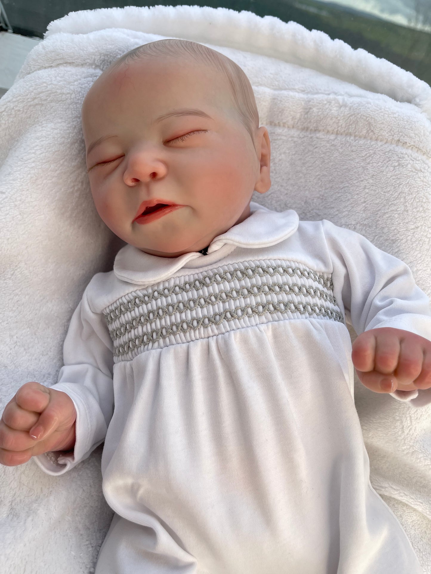 Reborn realistic weighted baby doll