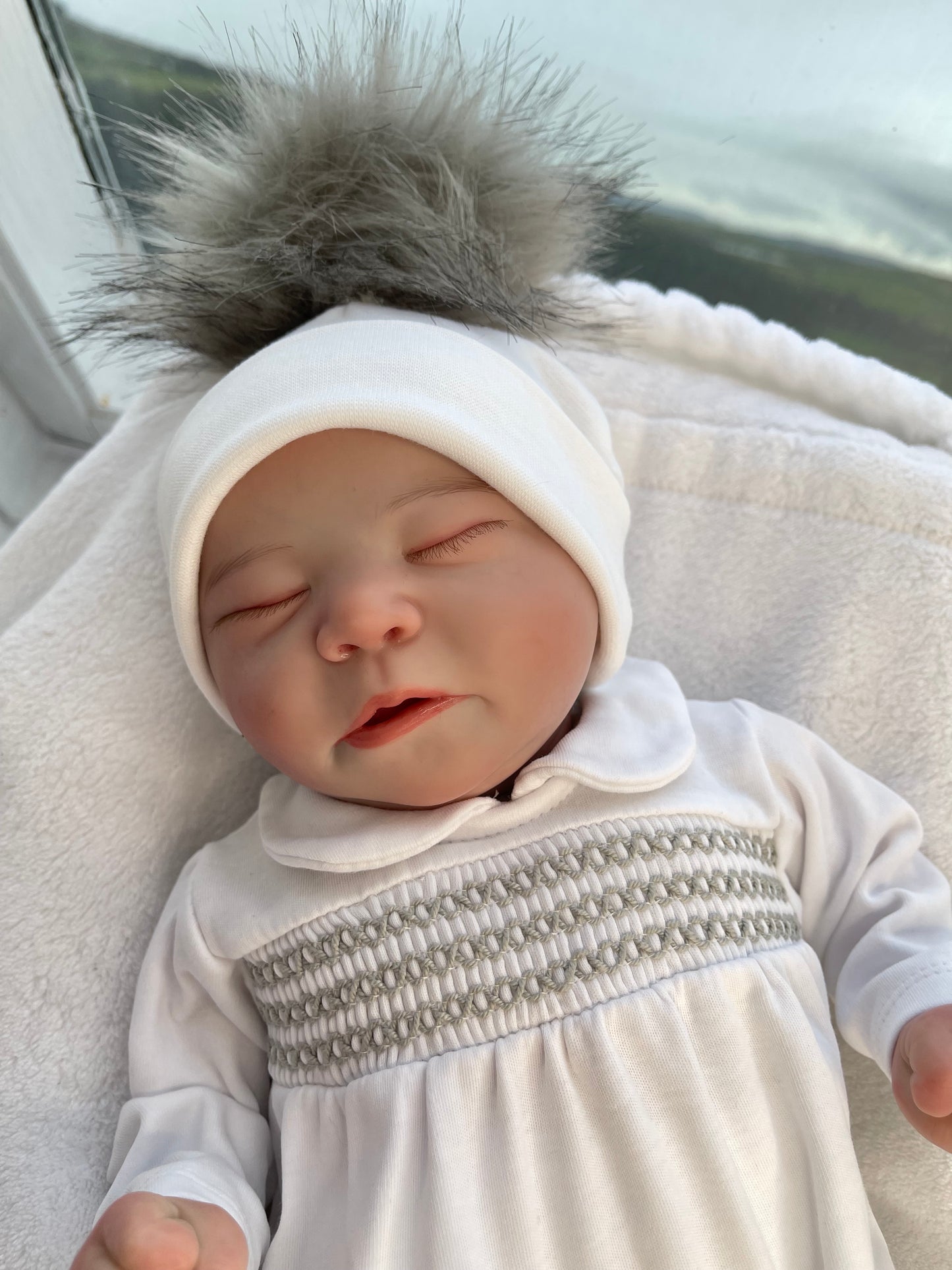 Reborn realistic weighted baby doll