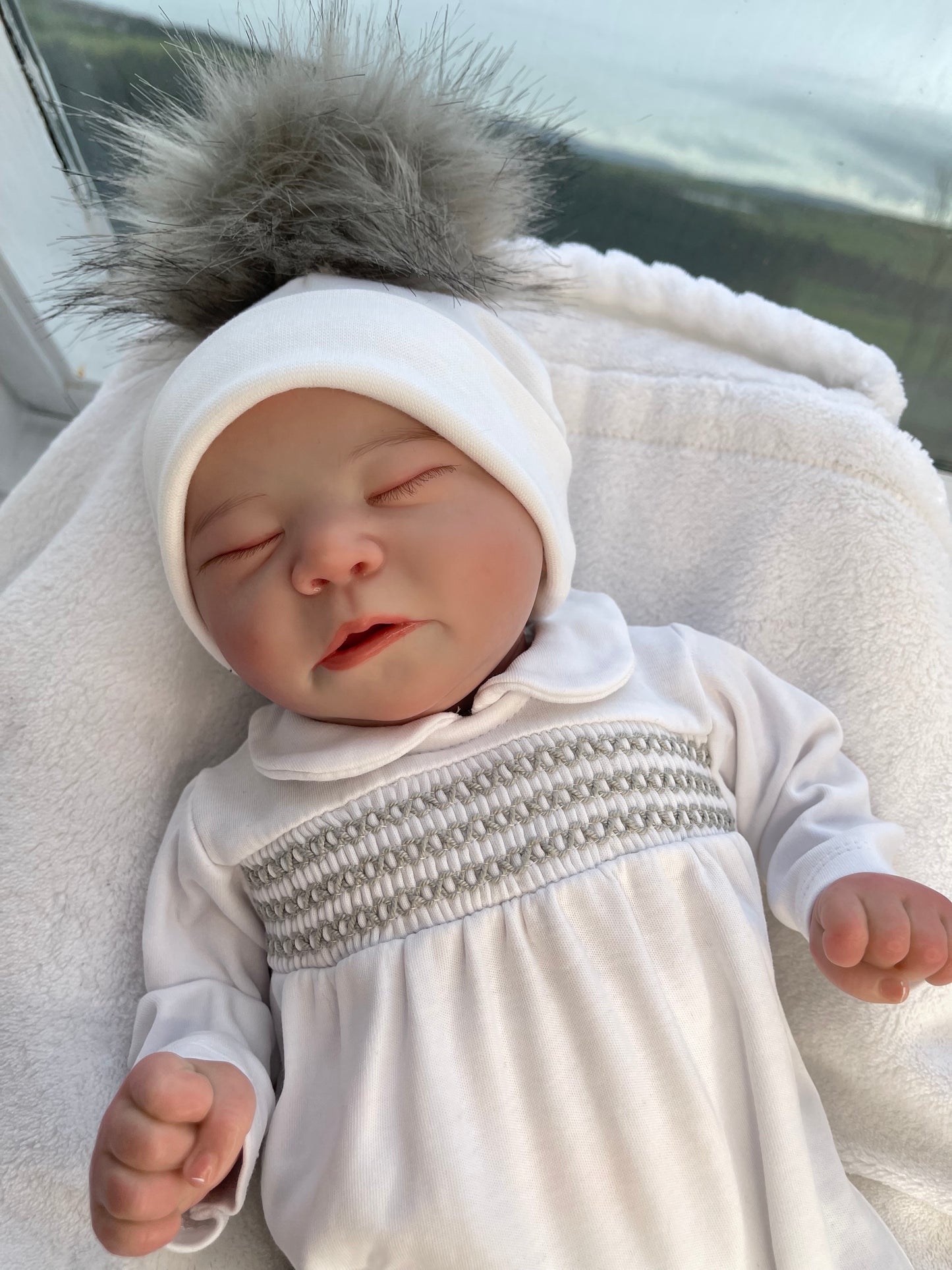 Reborn realistic weighted baby doll