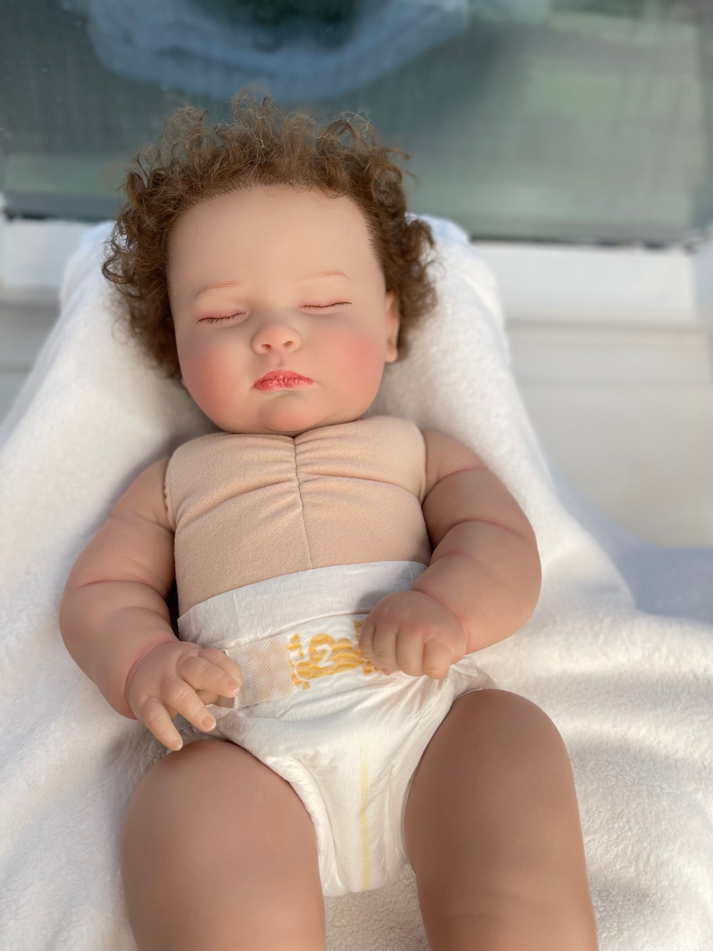 Reborn realistic weighted baby doll