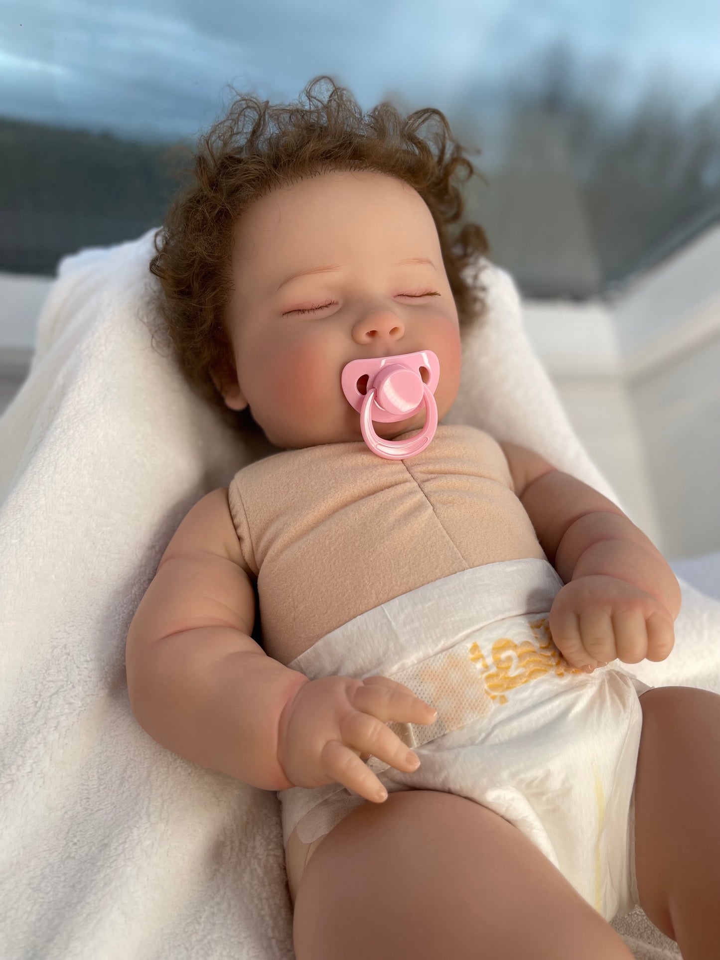 Reborn realistic weighted baby doll