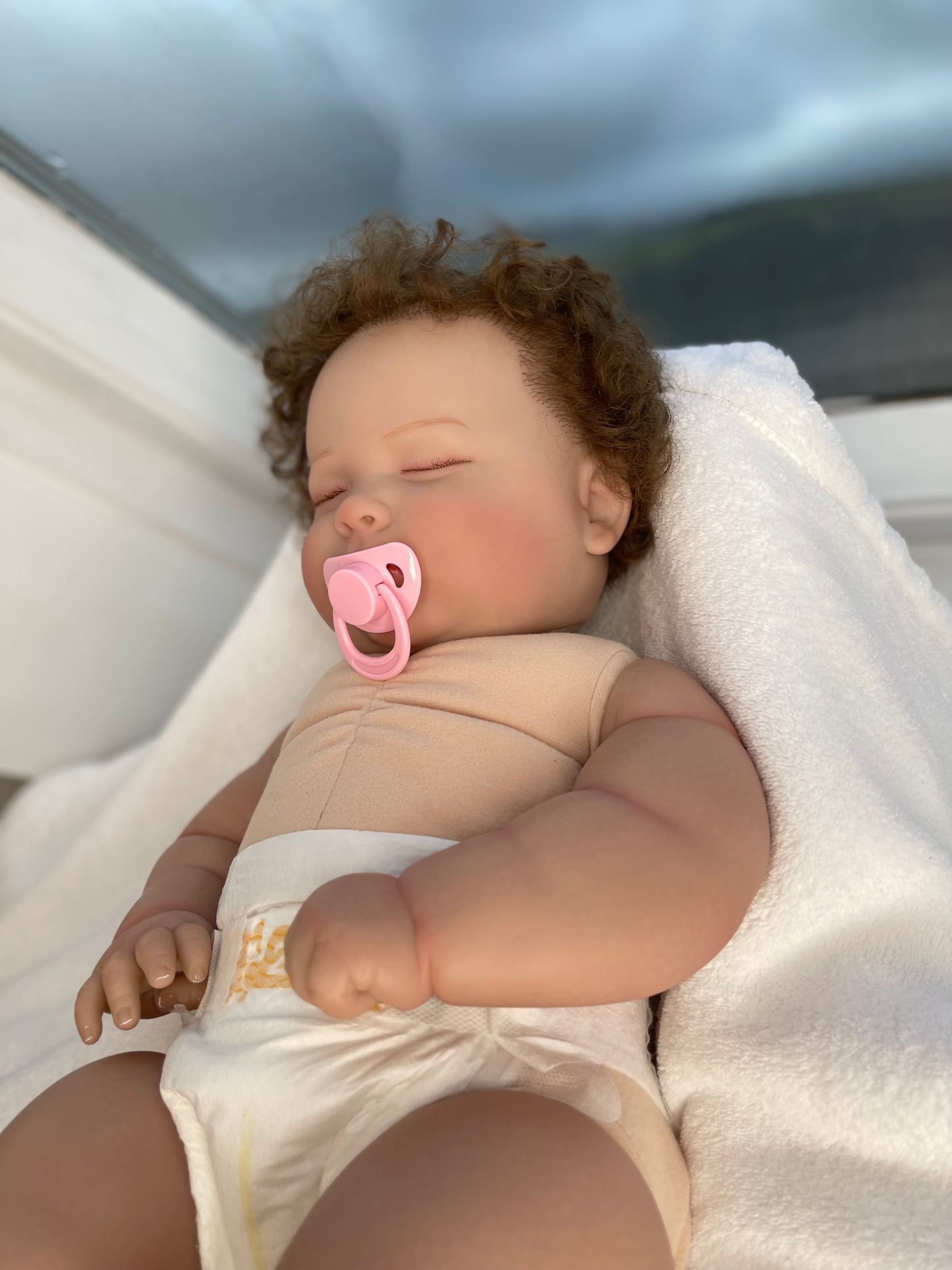 Reborn realistic weighted baby doll