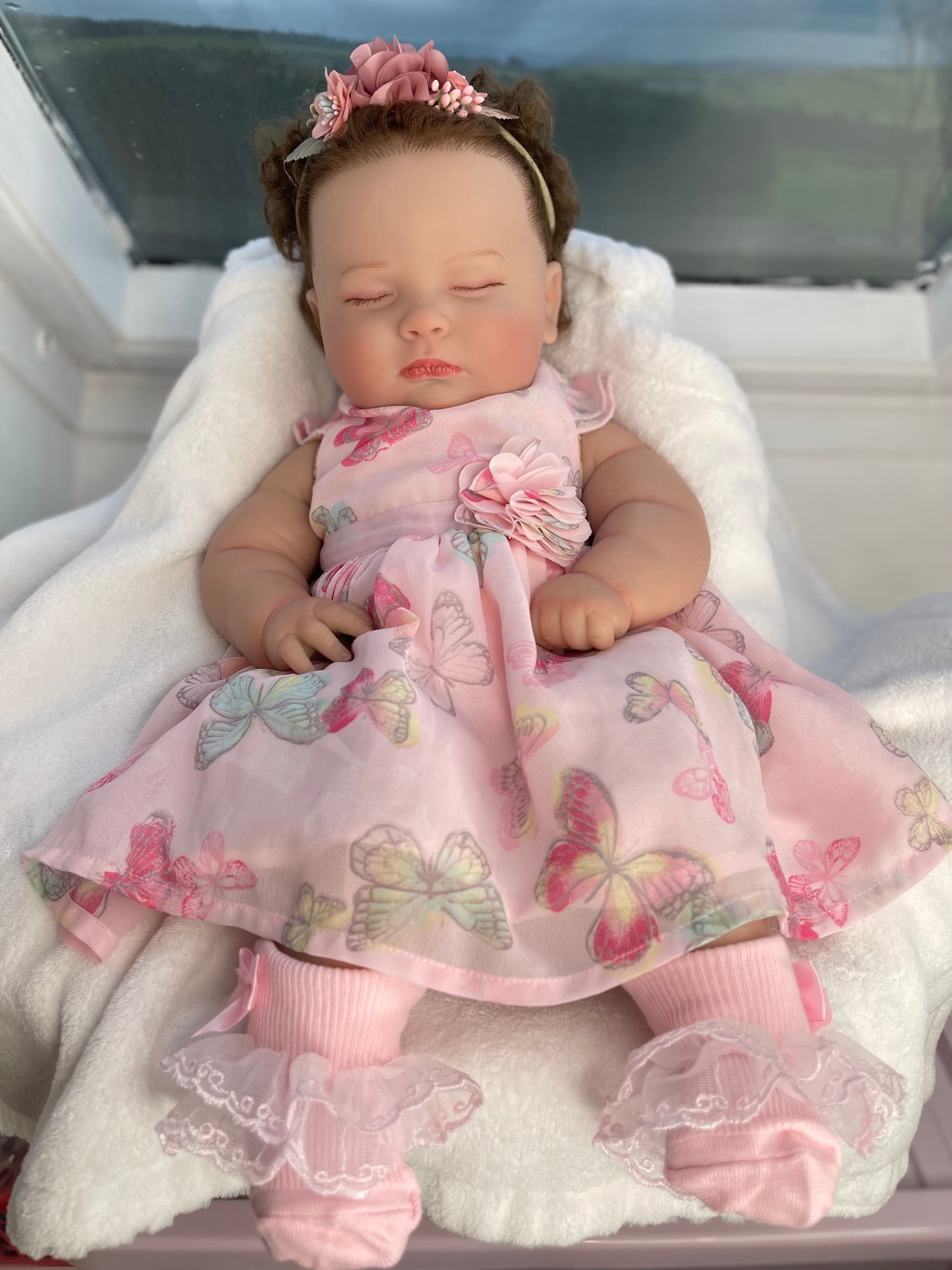 Reborn realistic weighted baby doll