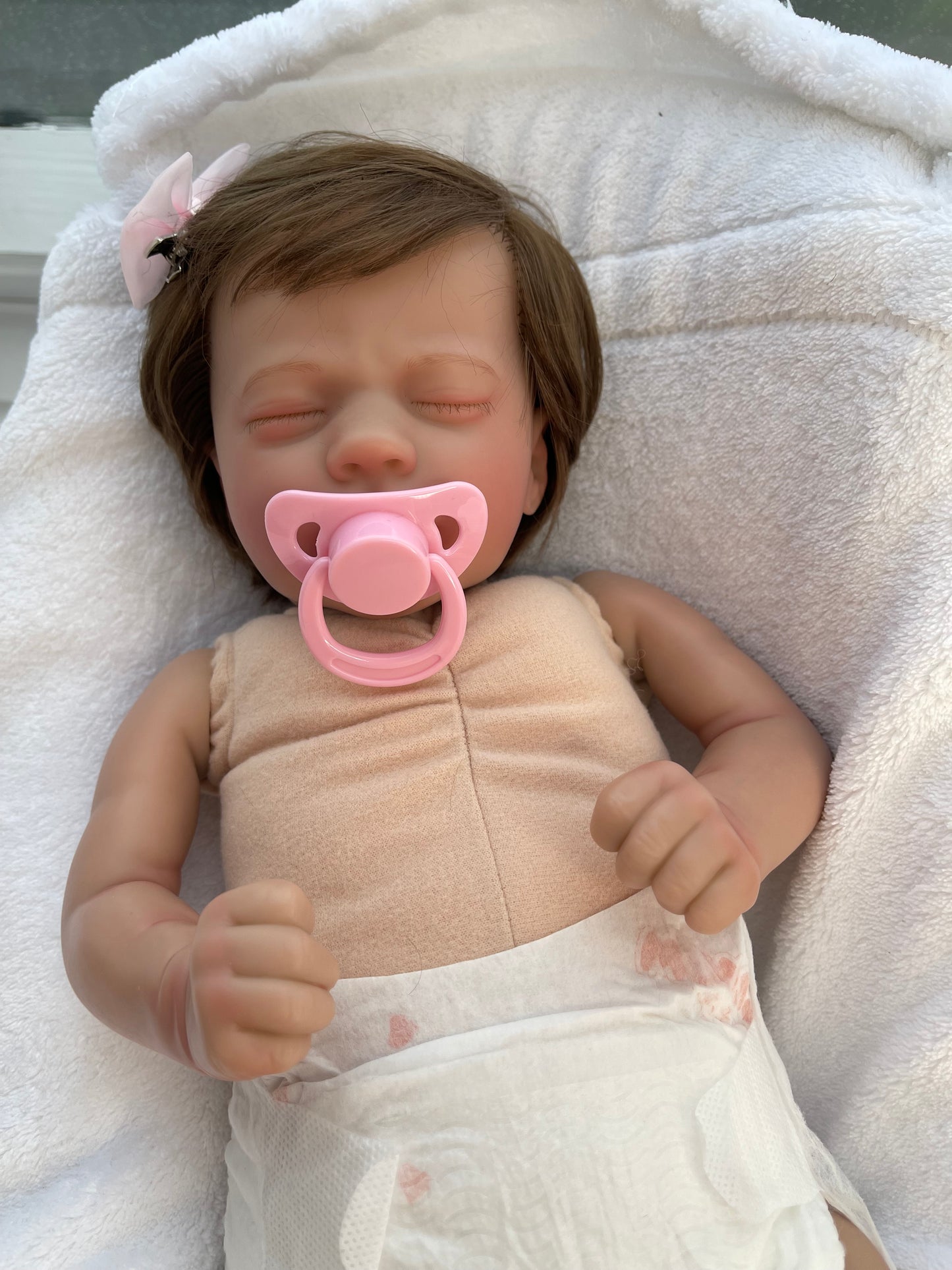 Reborn realistic weighted baby doll