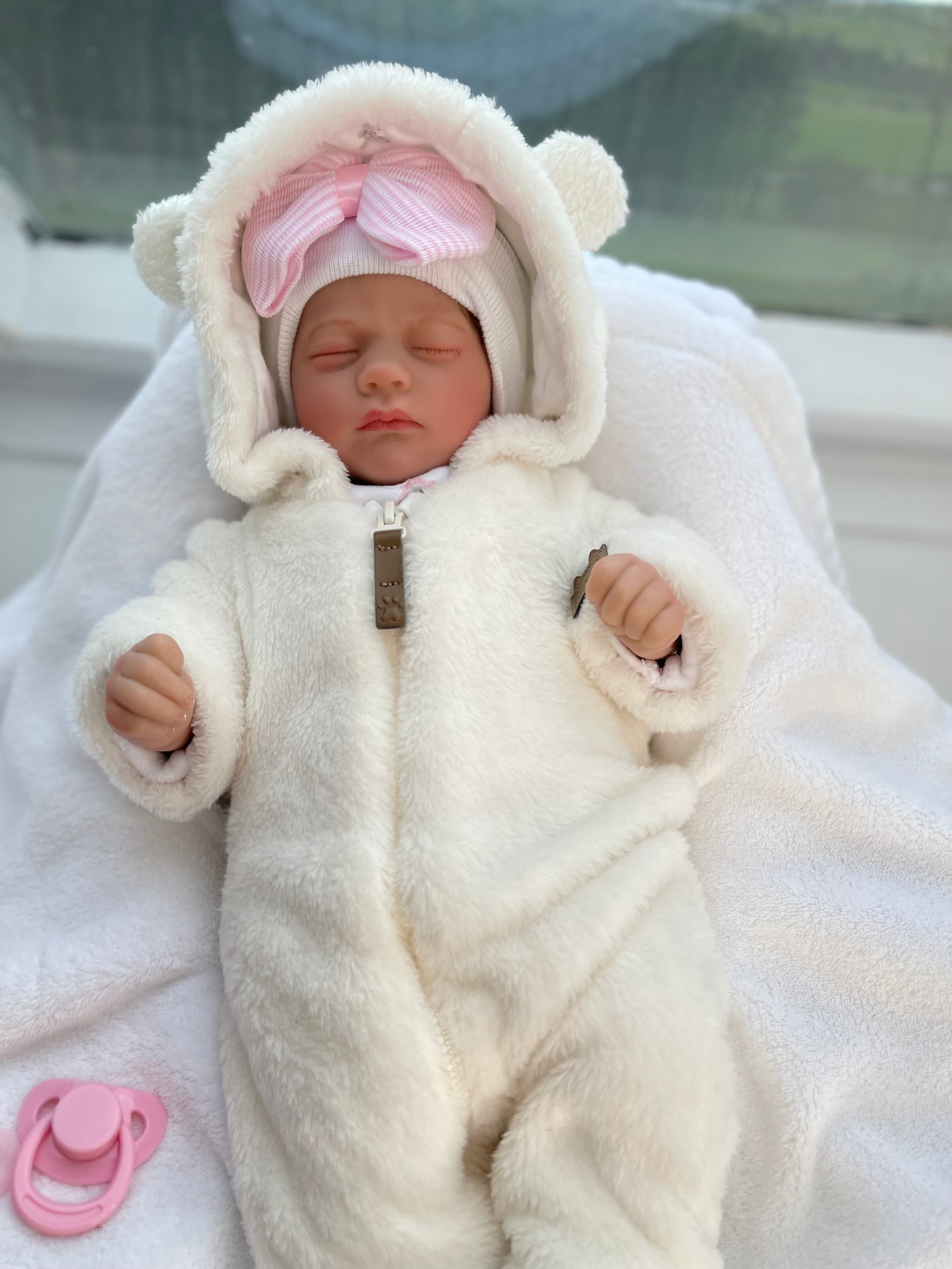 Reborn realistic weighted baby doll