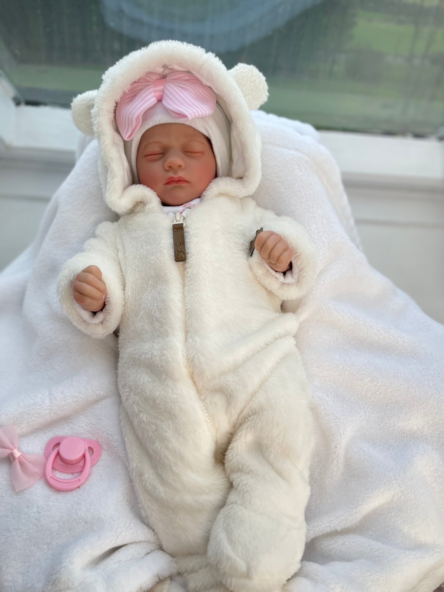 Reborn realistic weighted baby doll