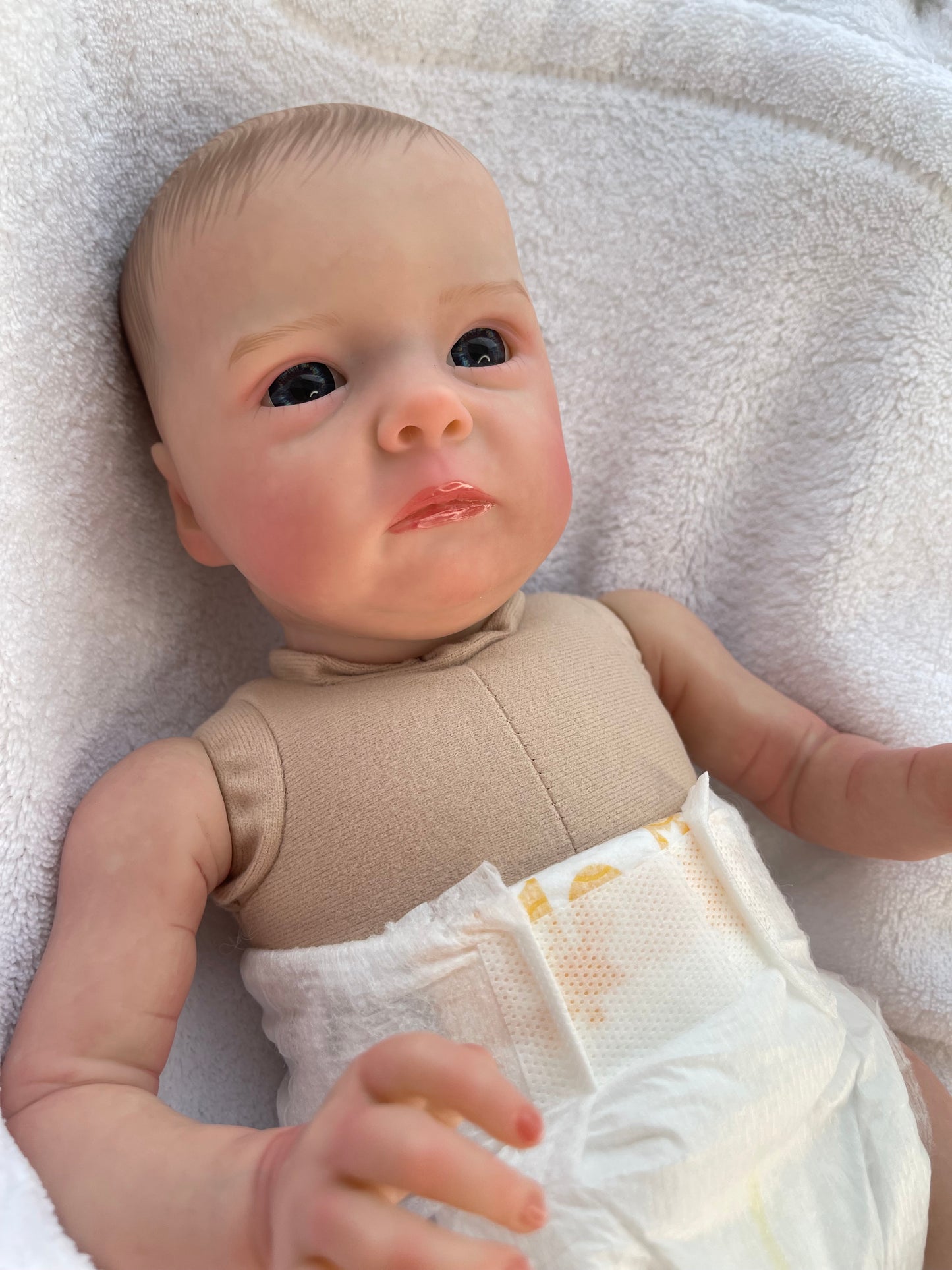 Reborn realistic weighted baby doll