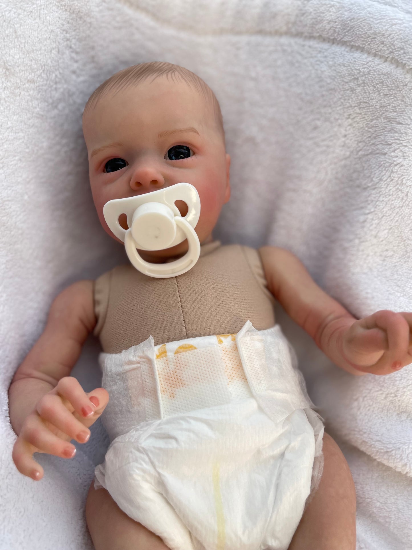 Reborn realistic weighted baby doll