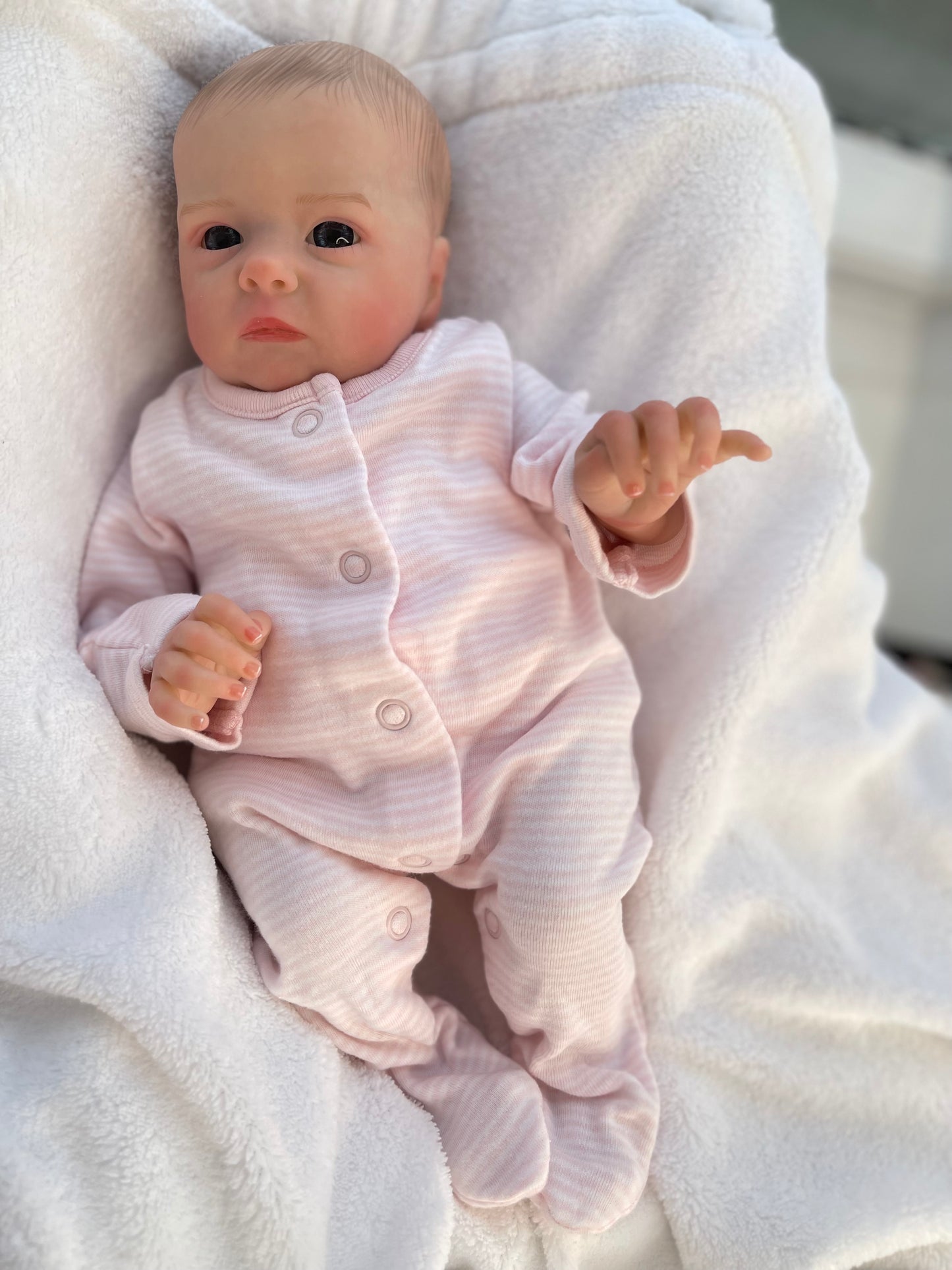 Reborn realistic weighted baby doll