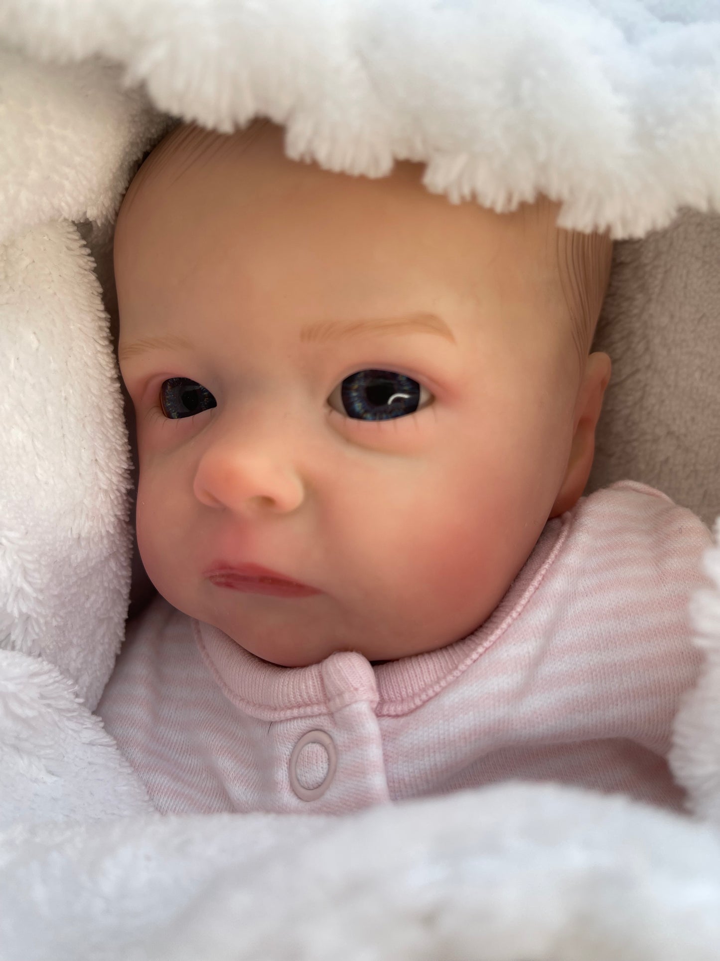 Reborn realistic weighted baby doll