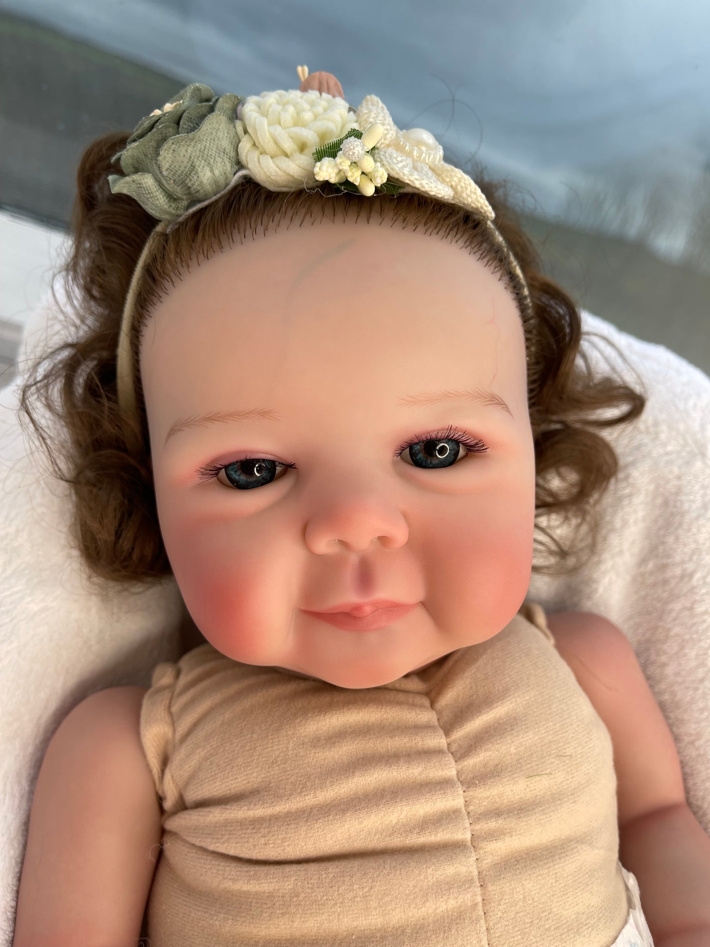 Reborn realistic weighted baby doll