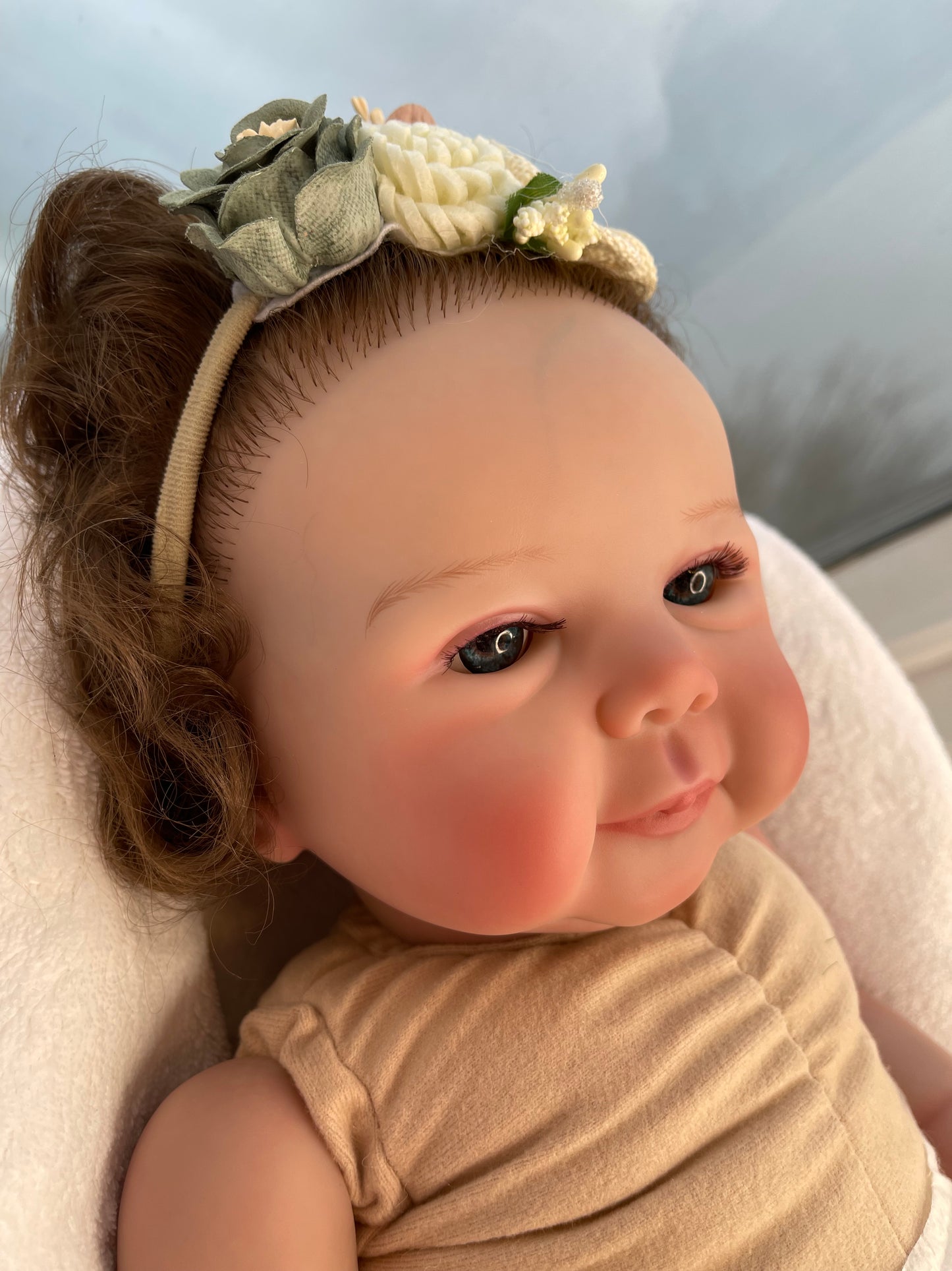 Reborn realistic weighted baby doll