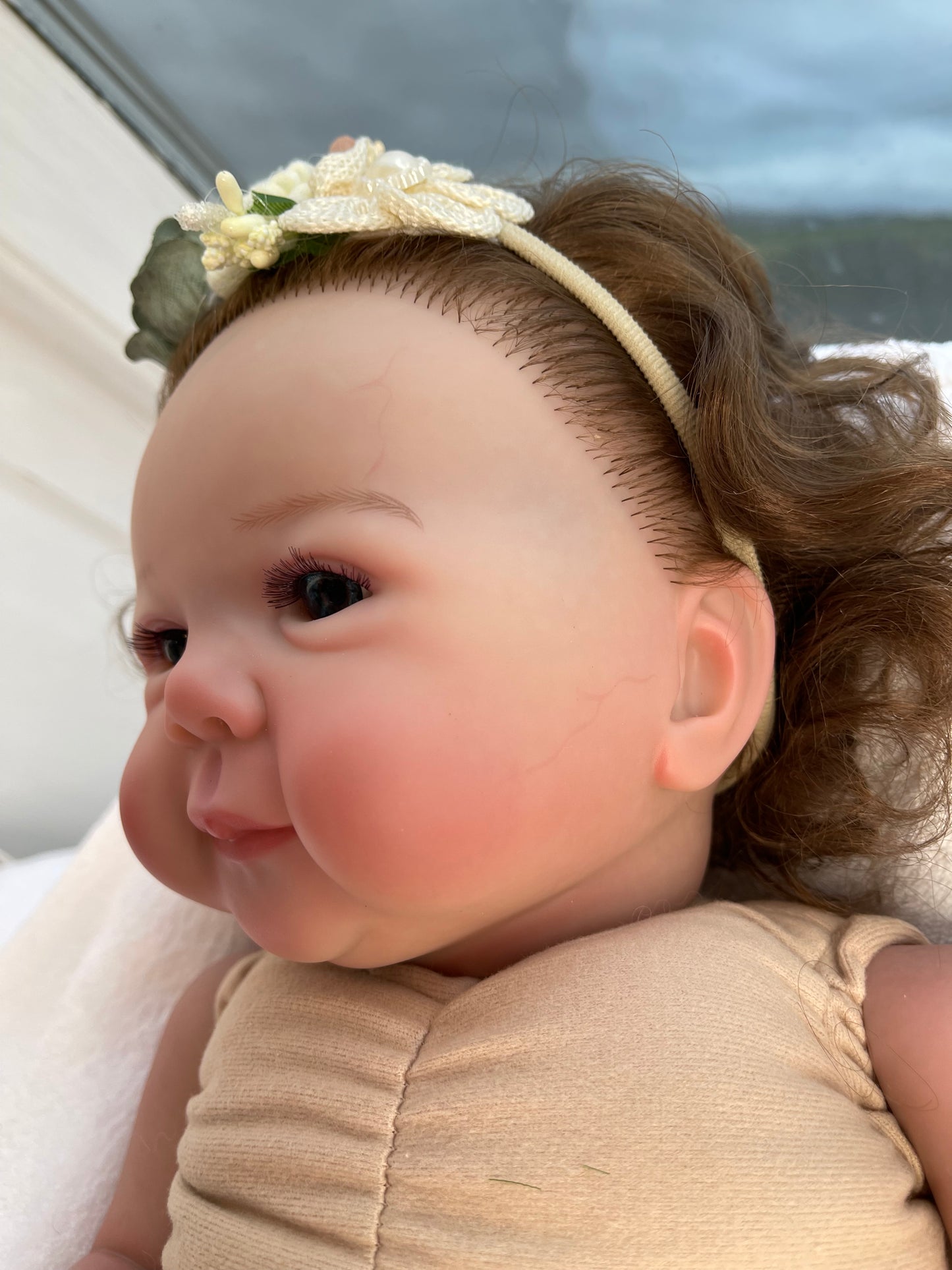 Reborn realistic weighted baby doll