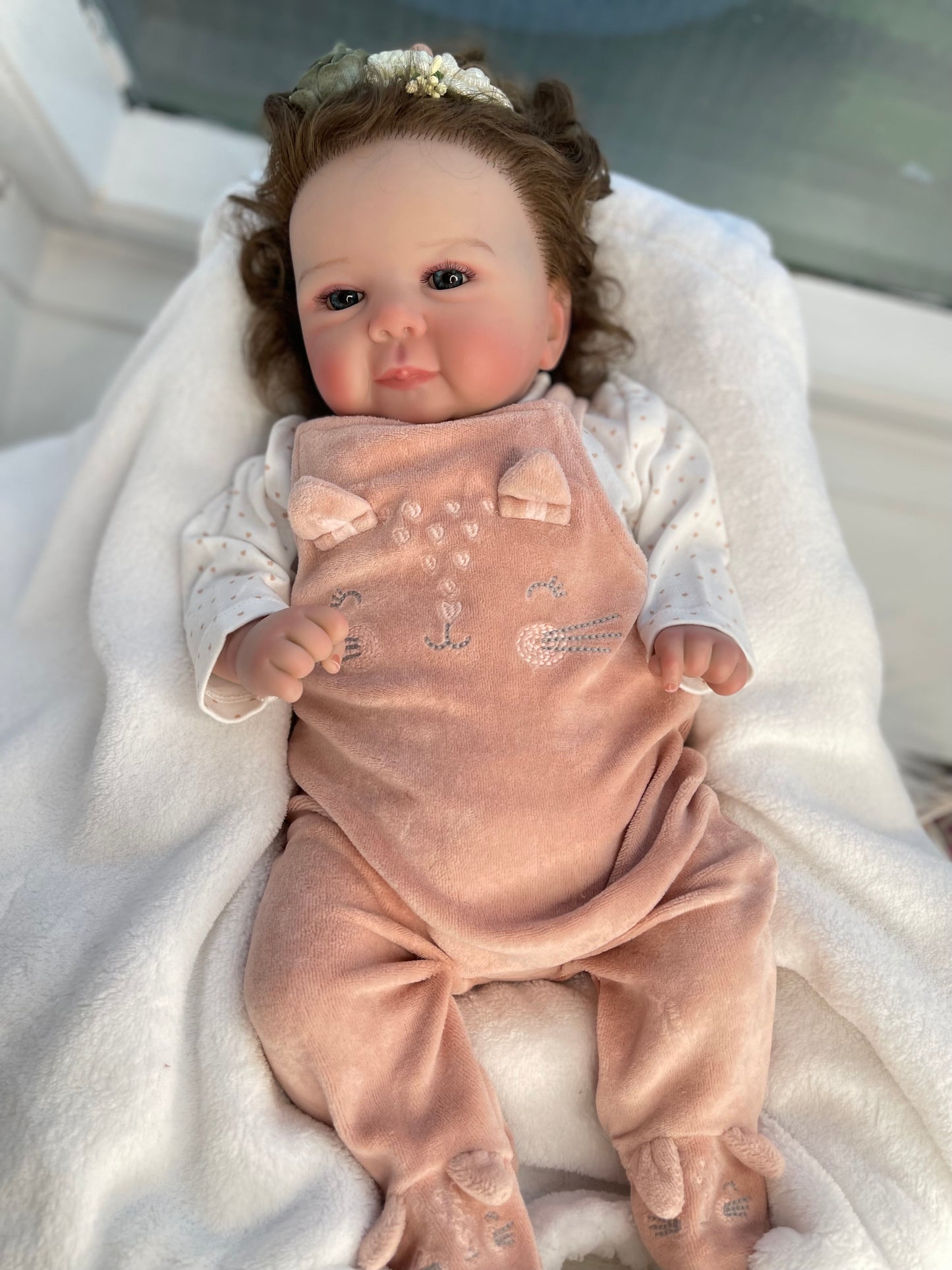 Reborn realistic weighted baby doll