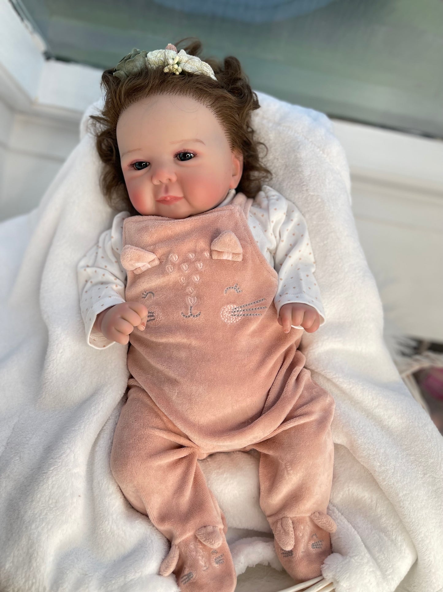 Reborn realistic weighted baby doll