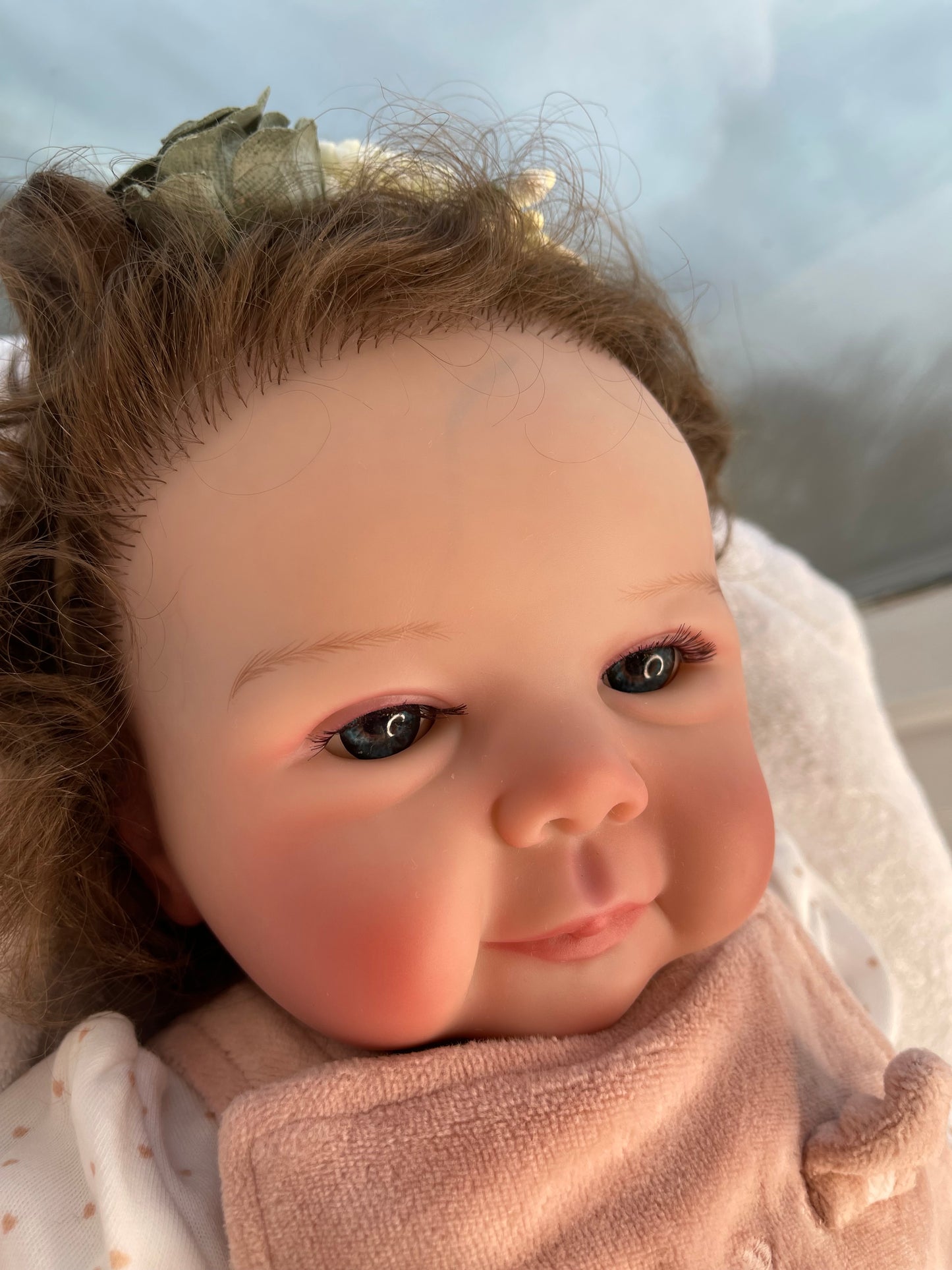 Reborn realistic weighted baby doll