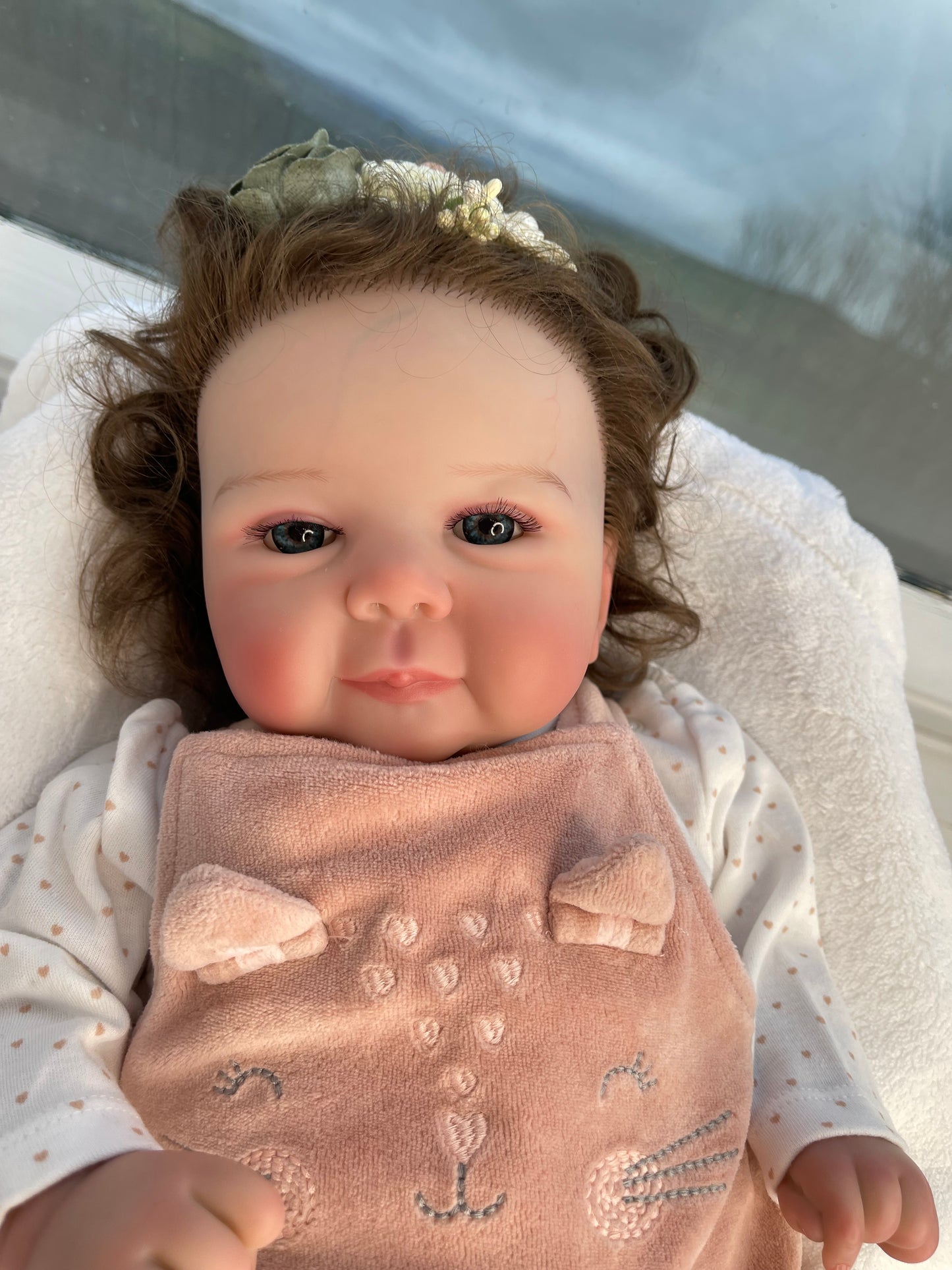 Reborn realistic weighted baby doll