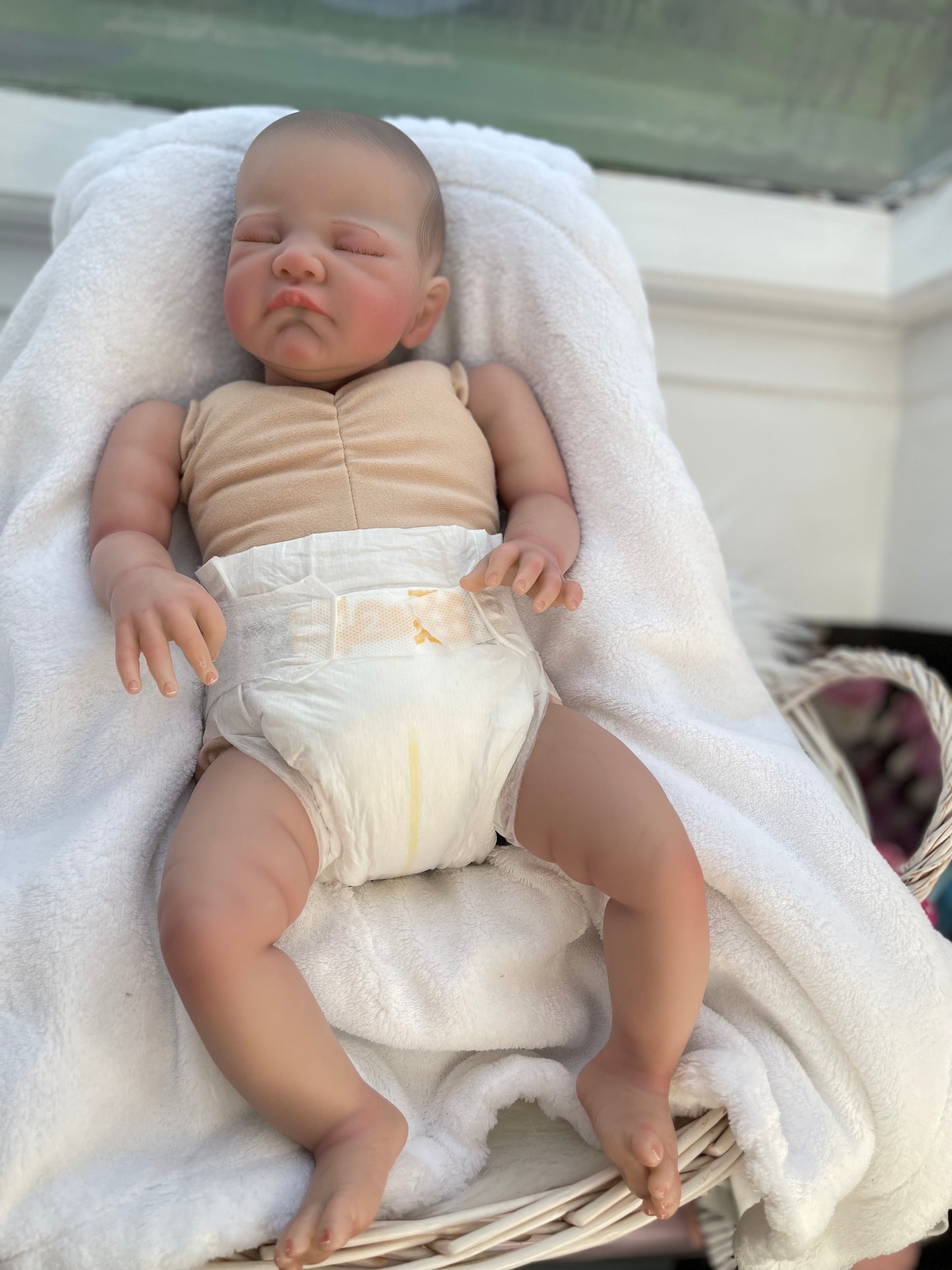 Reborn realistic weighted baby doll