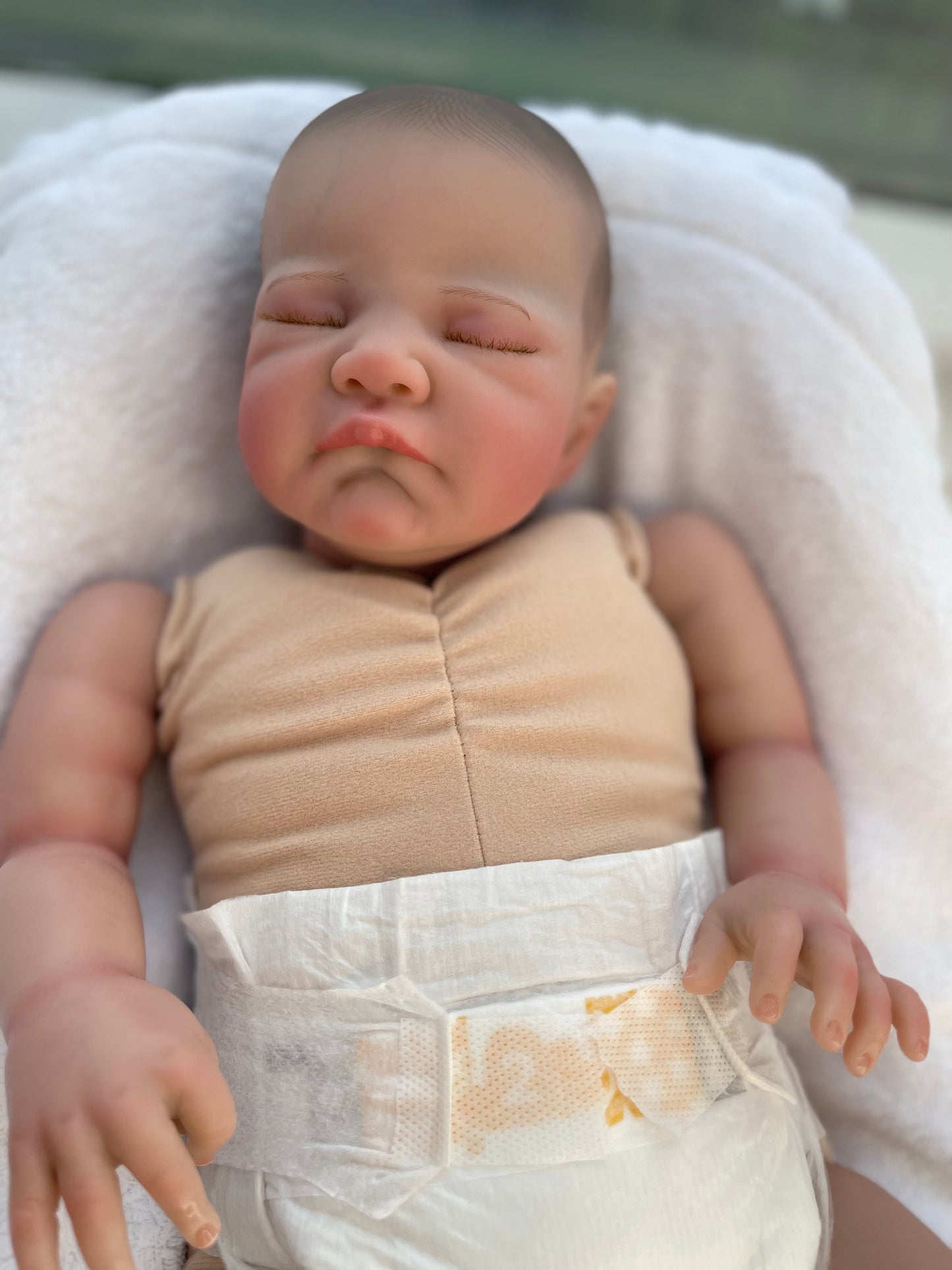 Reborn realistic weighted baby doll