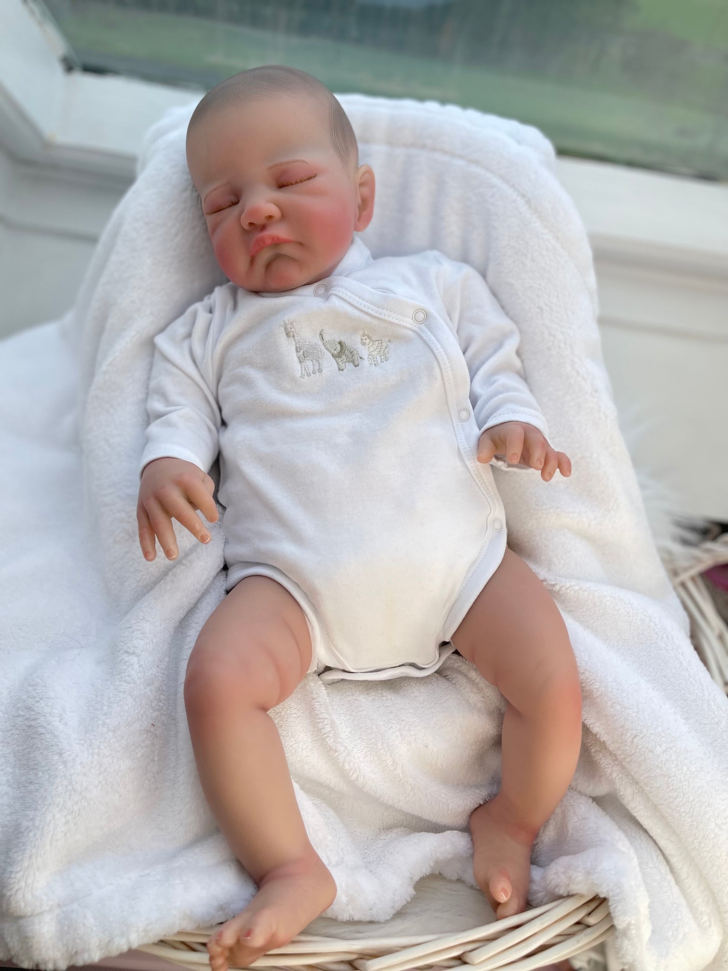 Reborn realistic weighted baby doll