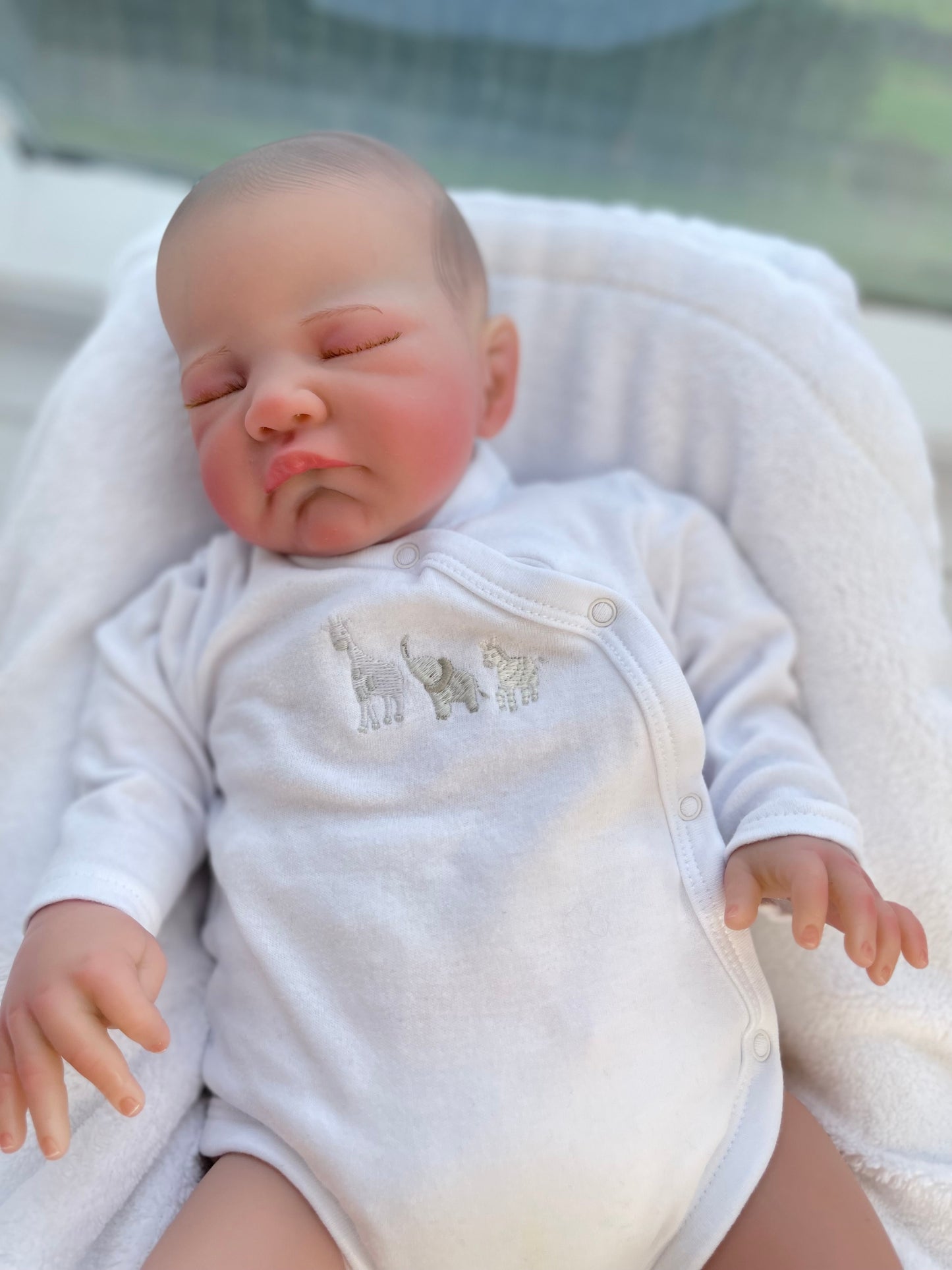 Reborn realistic weighted baby doll