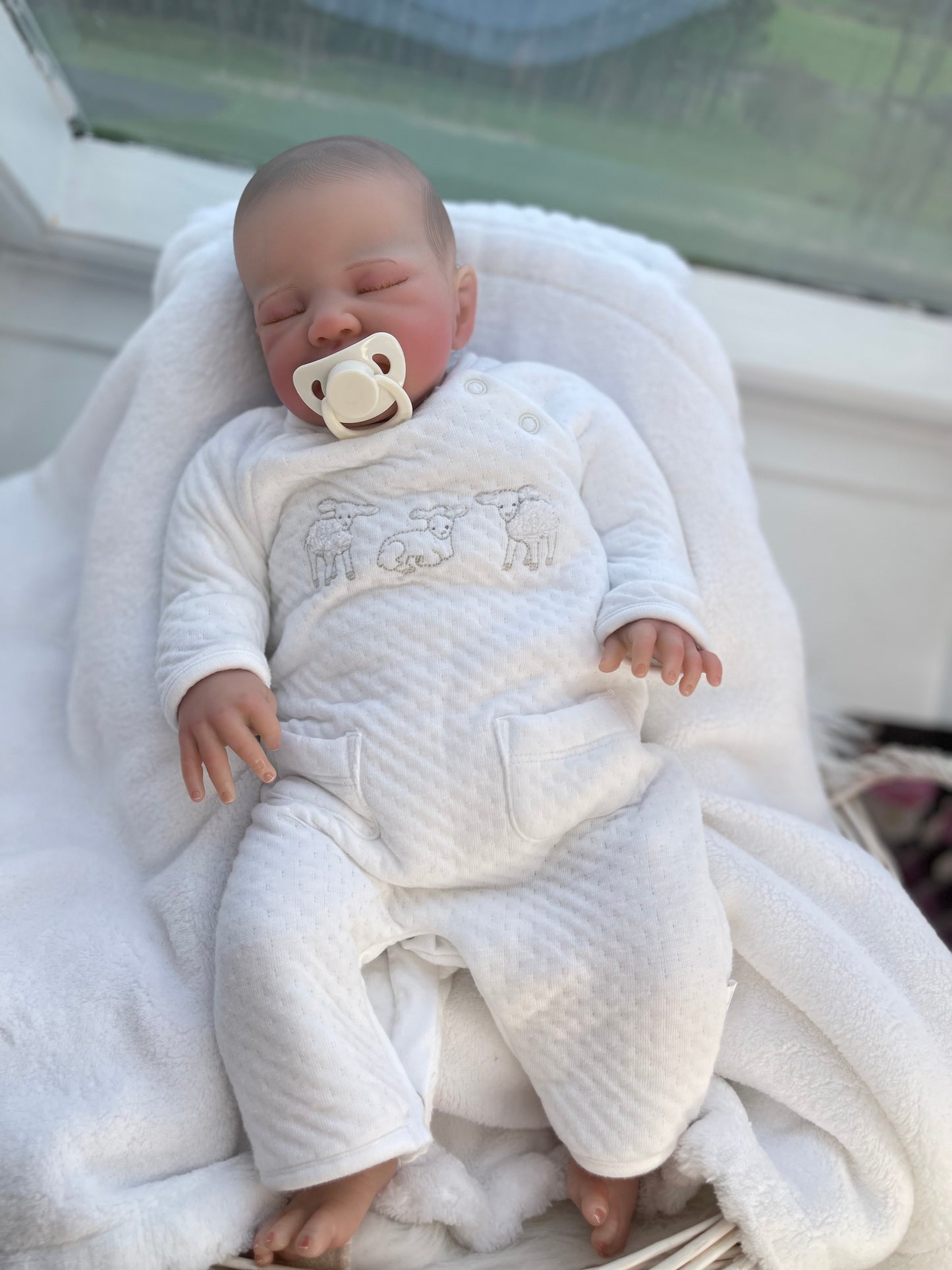 Reborn realistic weighted baby doll