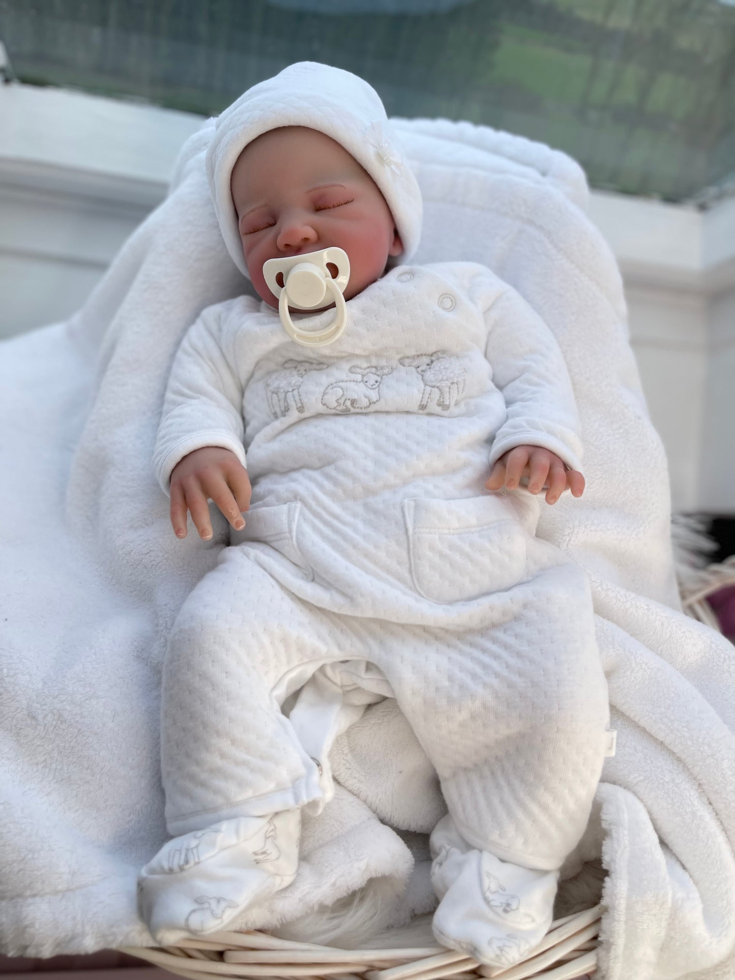 Reborn realistic weighted baby doll