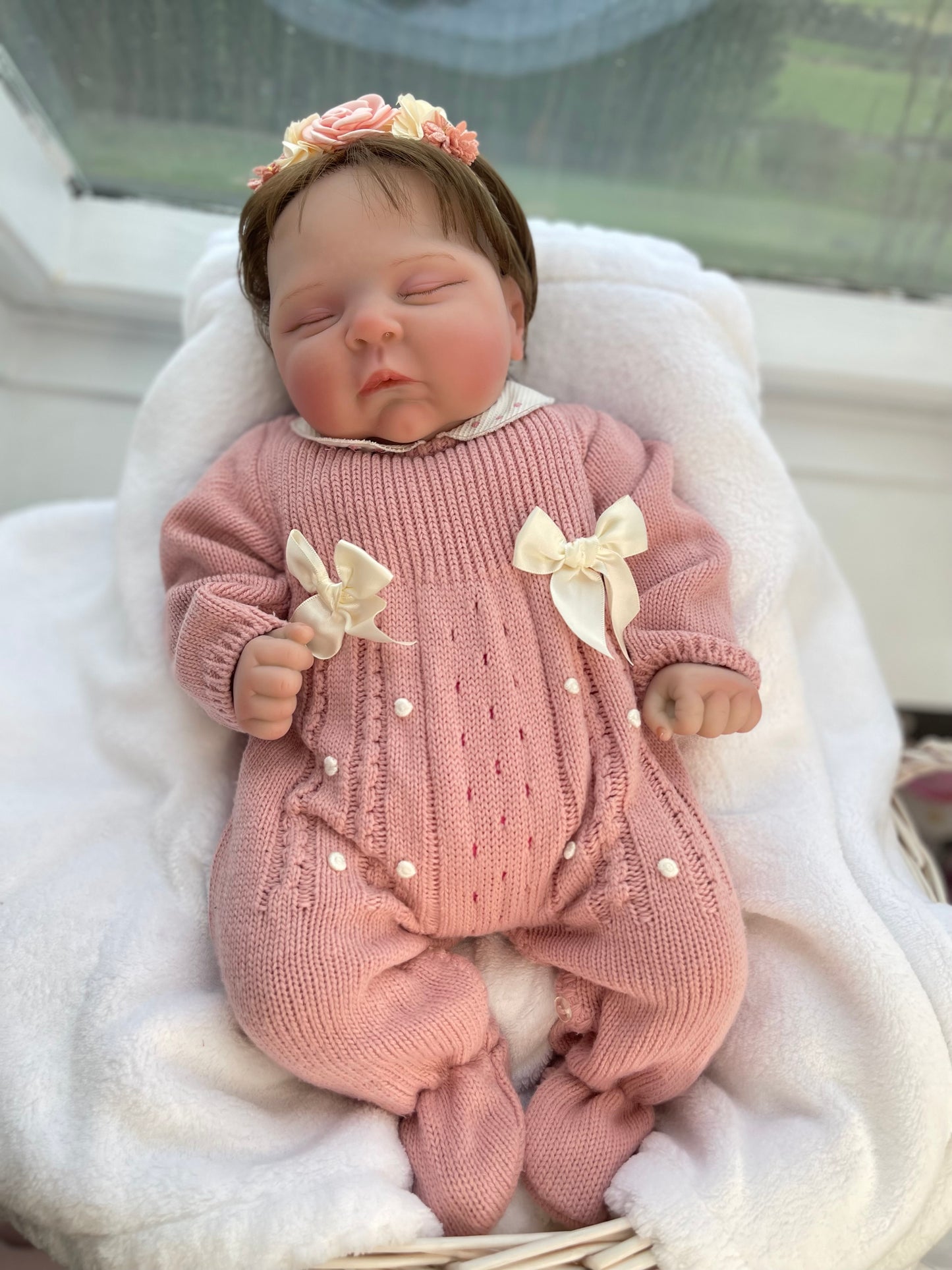 Reborn realistic weighted baby doll