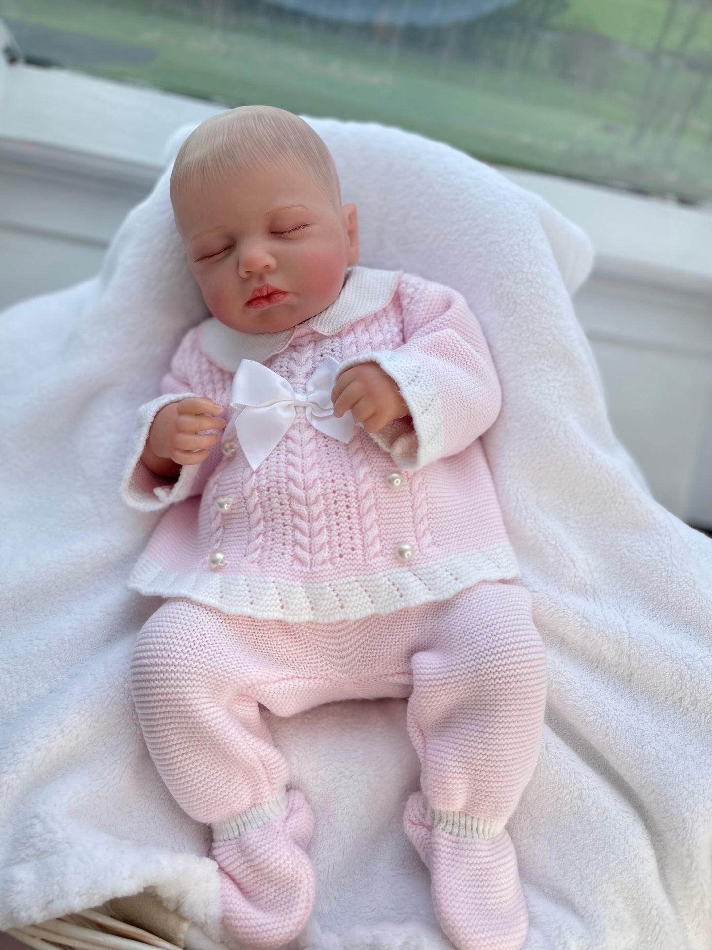 Reborn realistic weighted baby doll