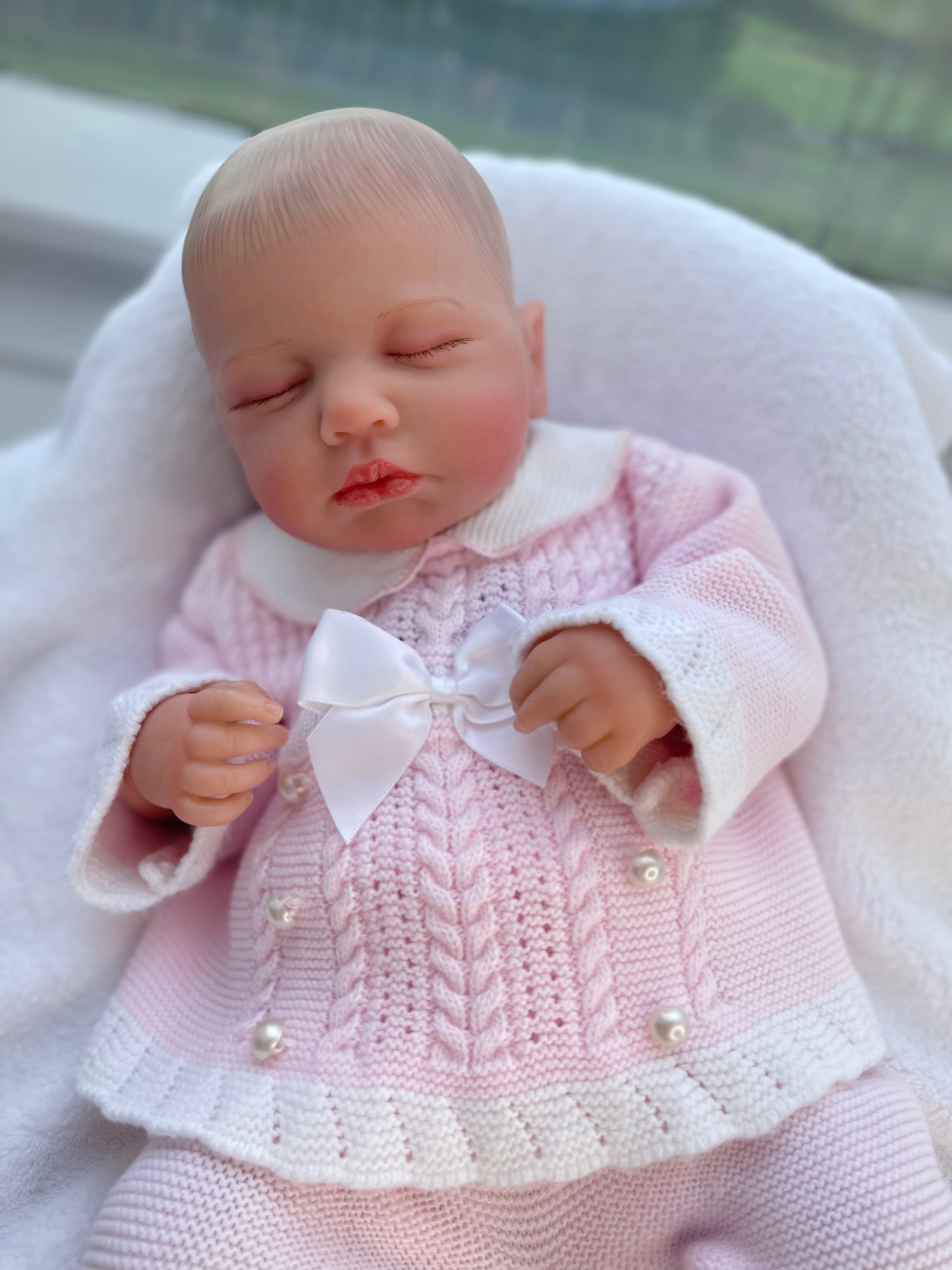 Reborn realistic weighted baby doll