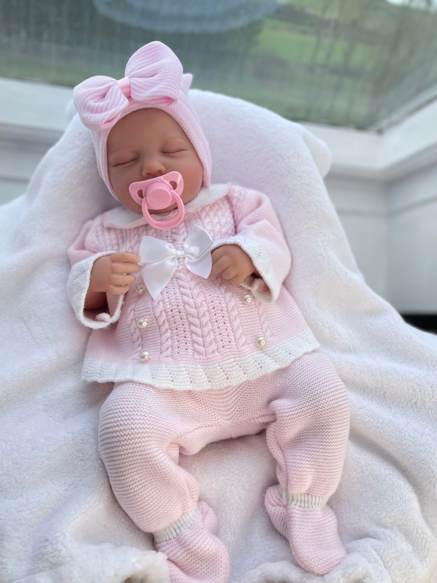 Reborn realistic weighted baby doll