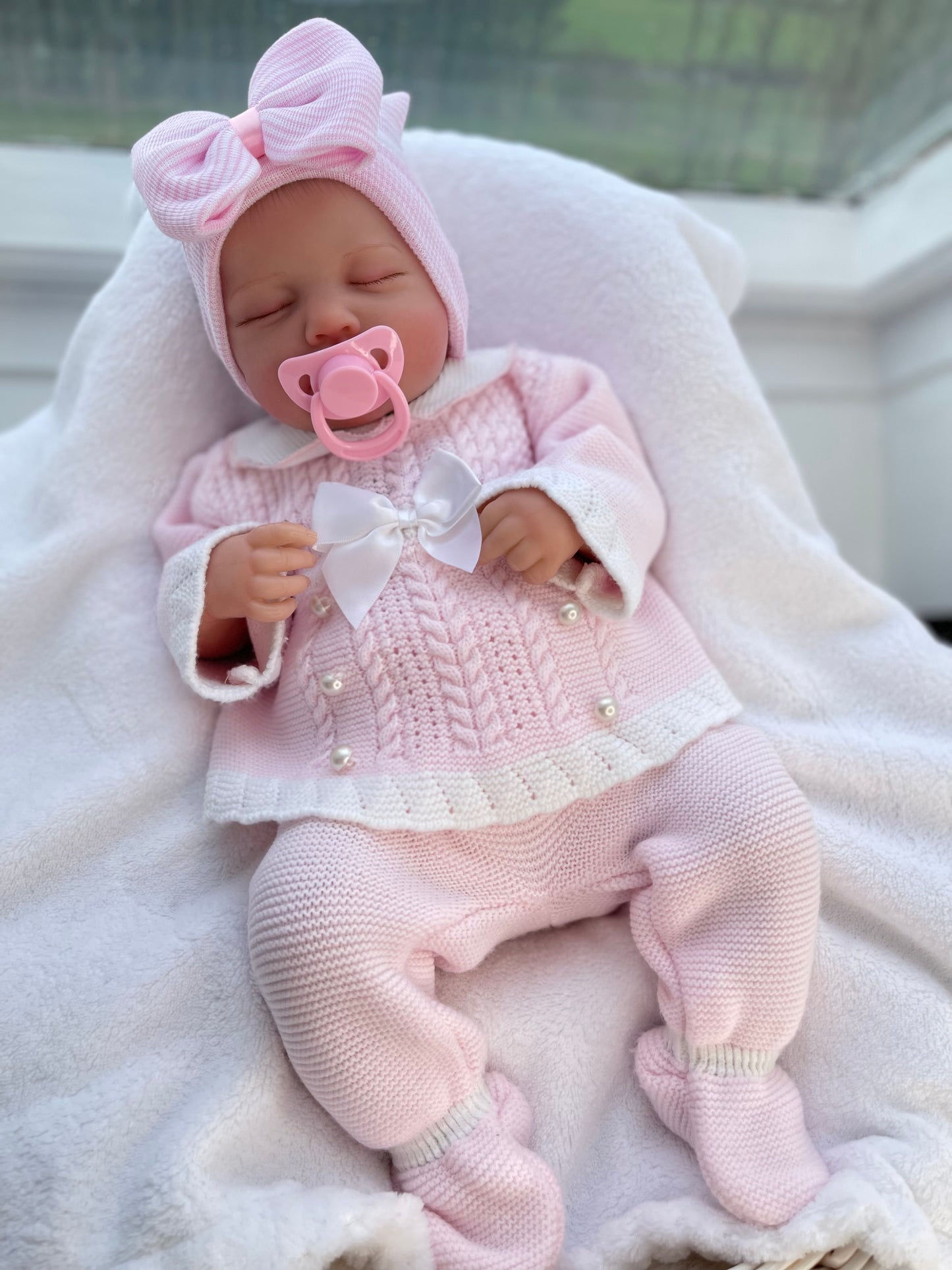 Reborn realistic weighted baby doll