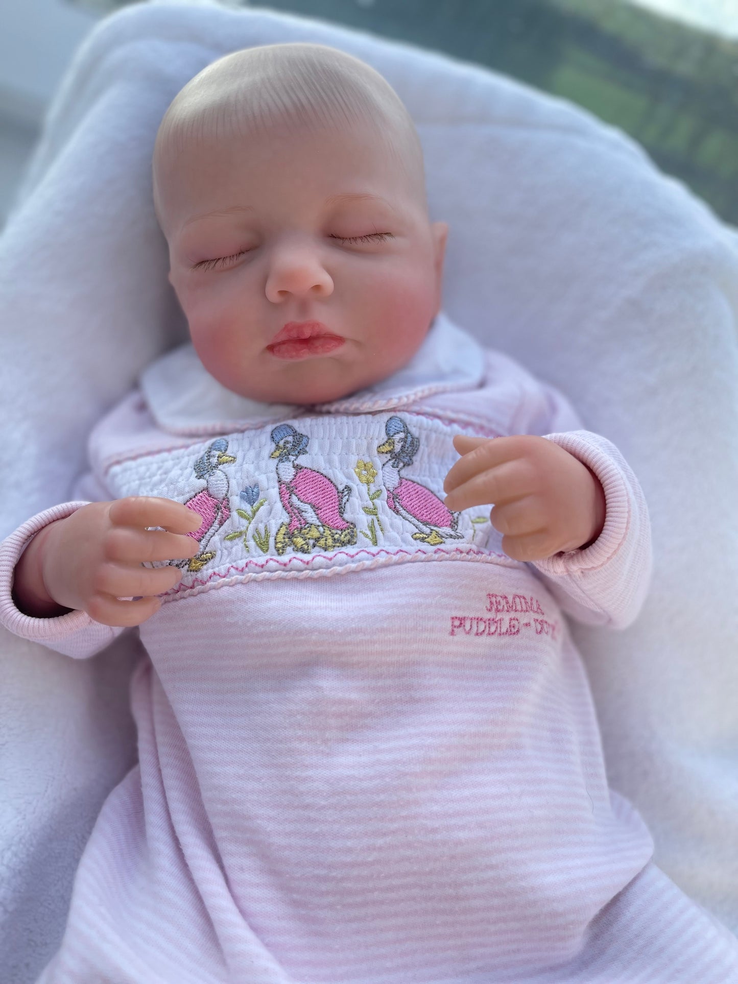 Reborn realistic baby doll, weighted