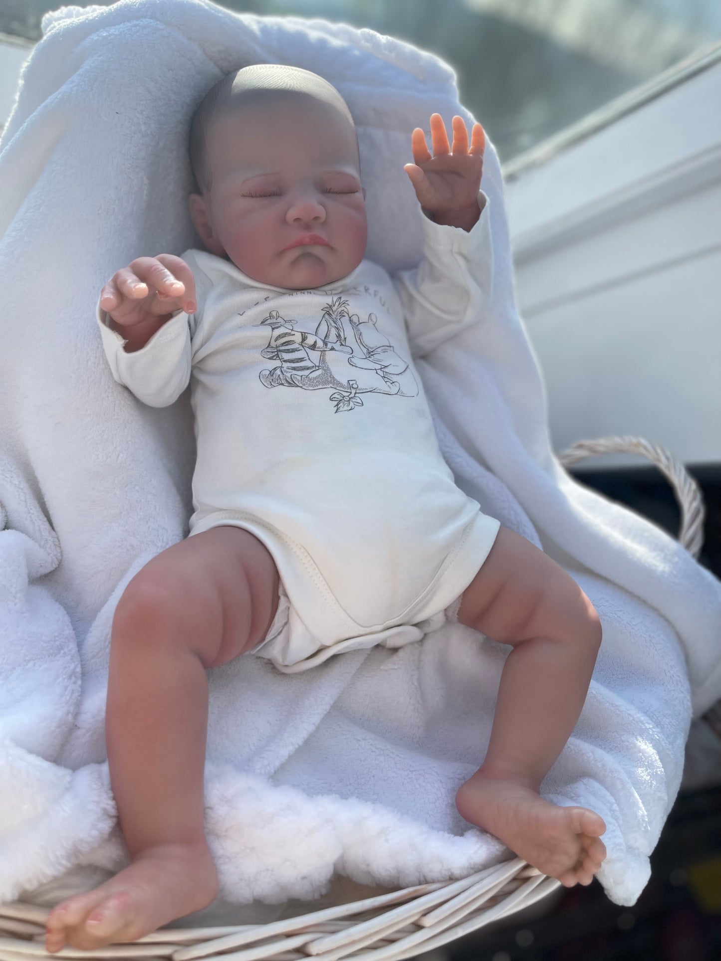 Reborn realistic weighted baby doll