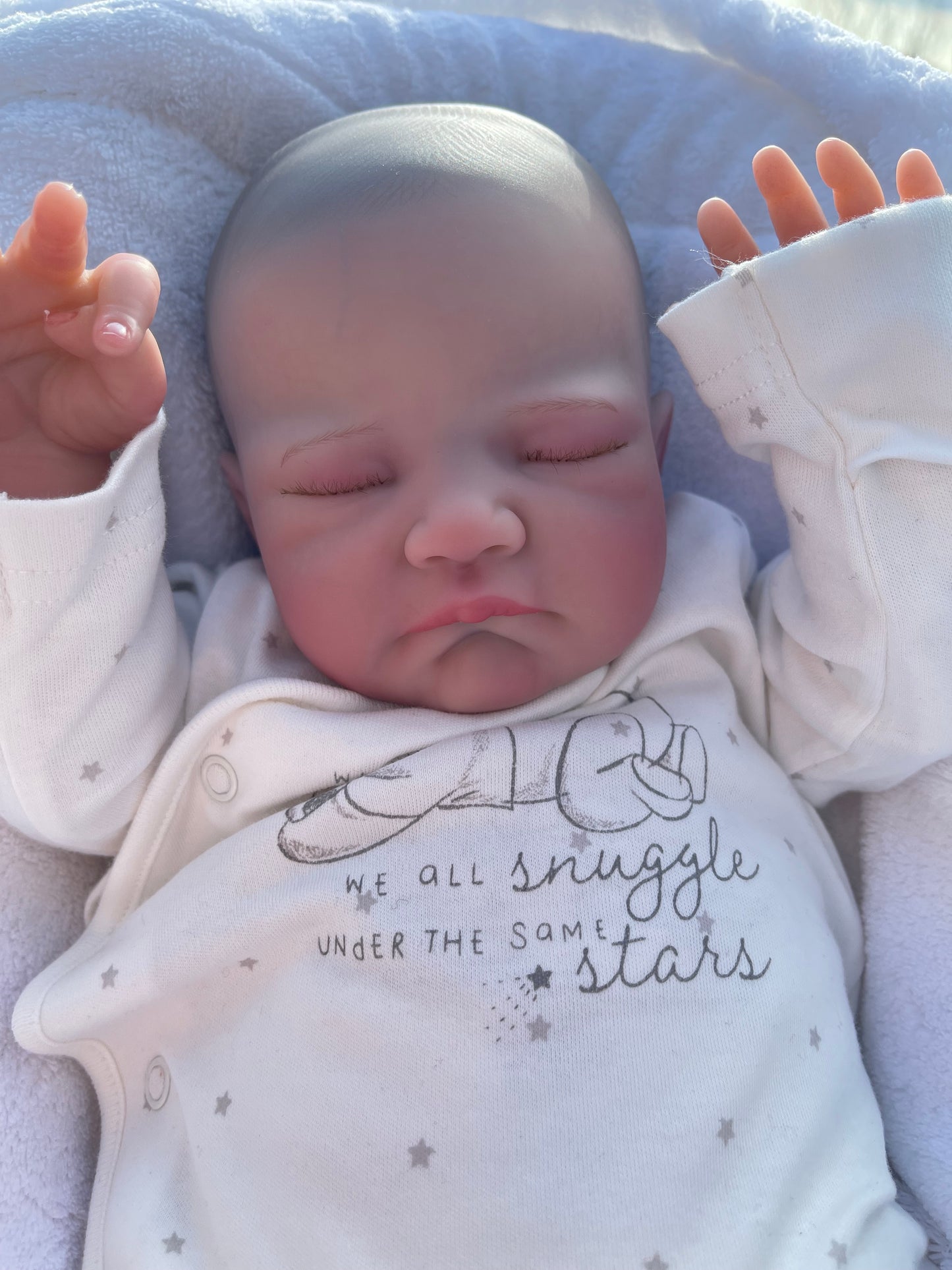 Reborn realistic weighted baby doll