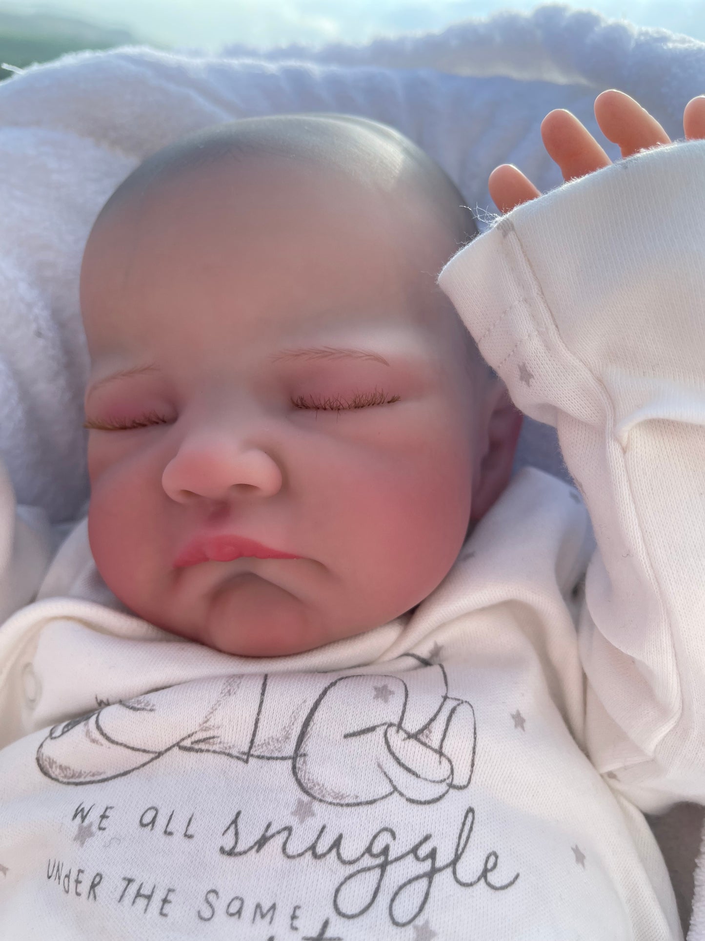 Reborn realistic weighted baby doll