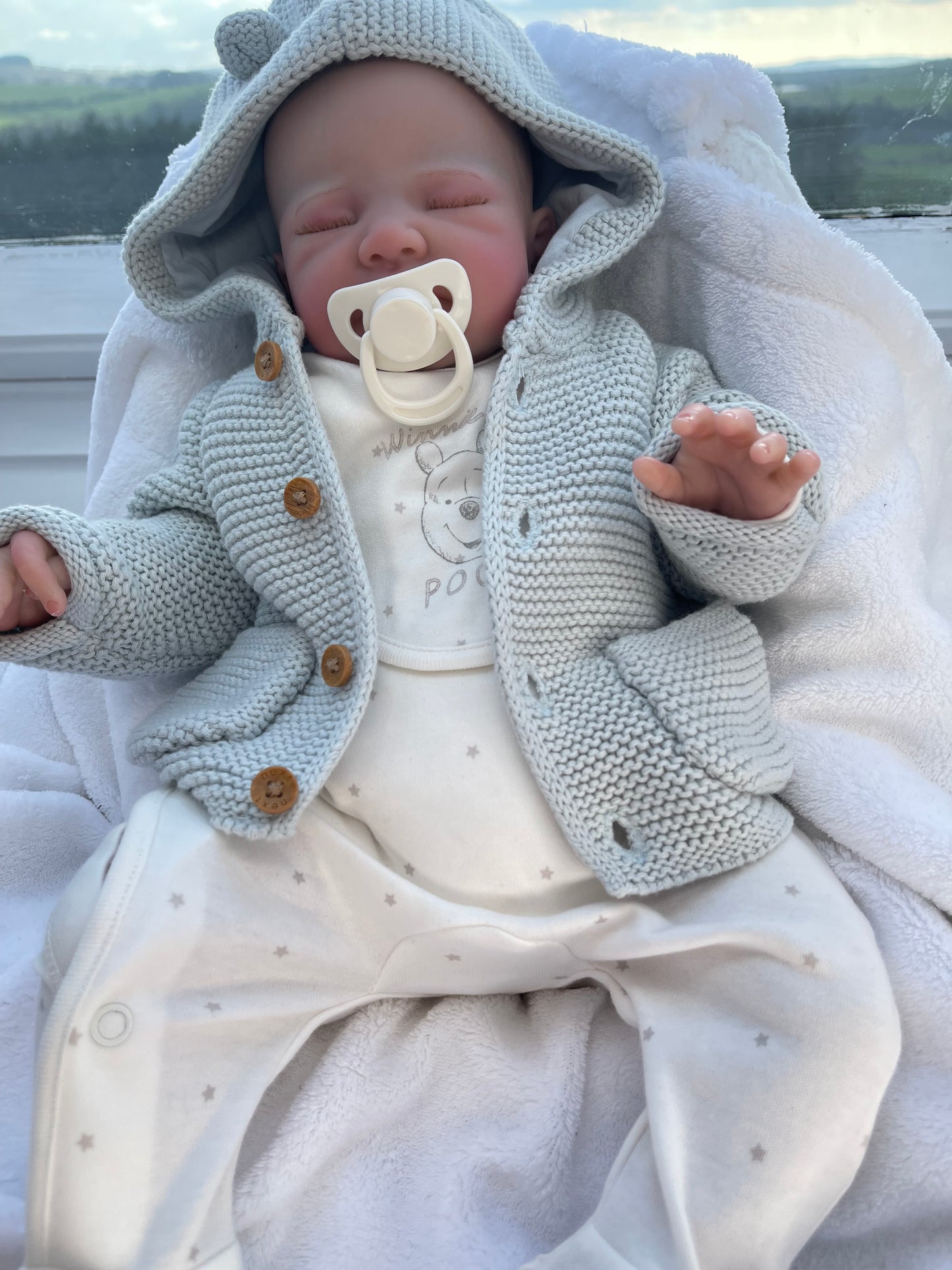 Reborn realistic weighted baby doll